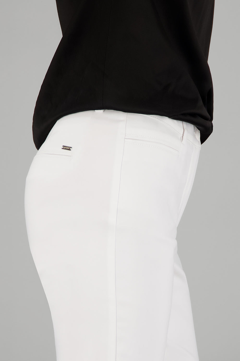 DENISE Hose in Weiss Hosen Gardeur