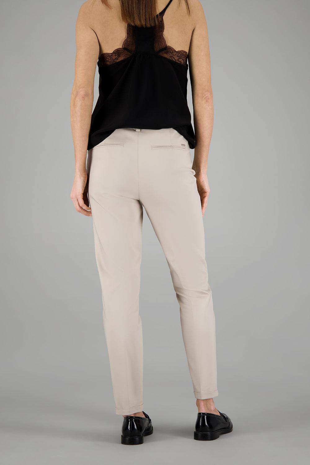 DENISE Hose in Hellbeige Hosen Gardeur