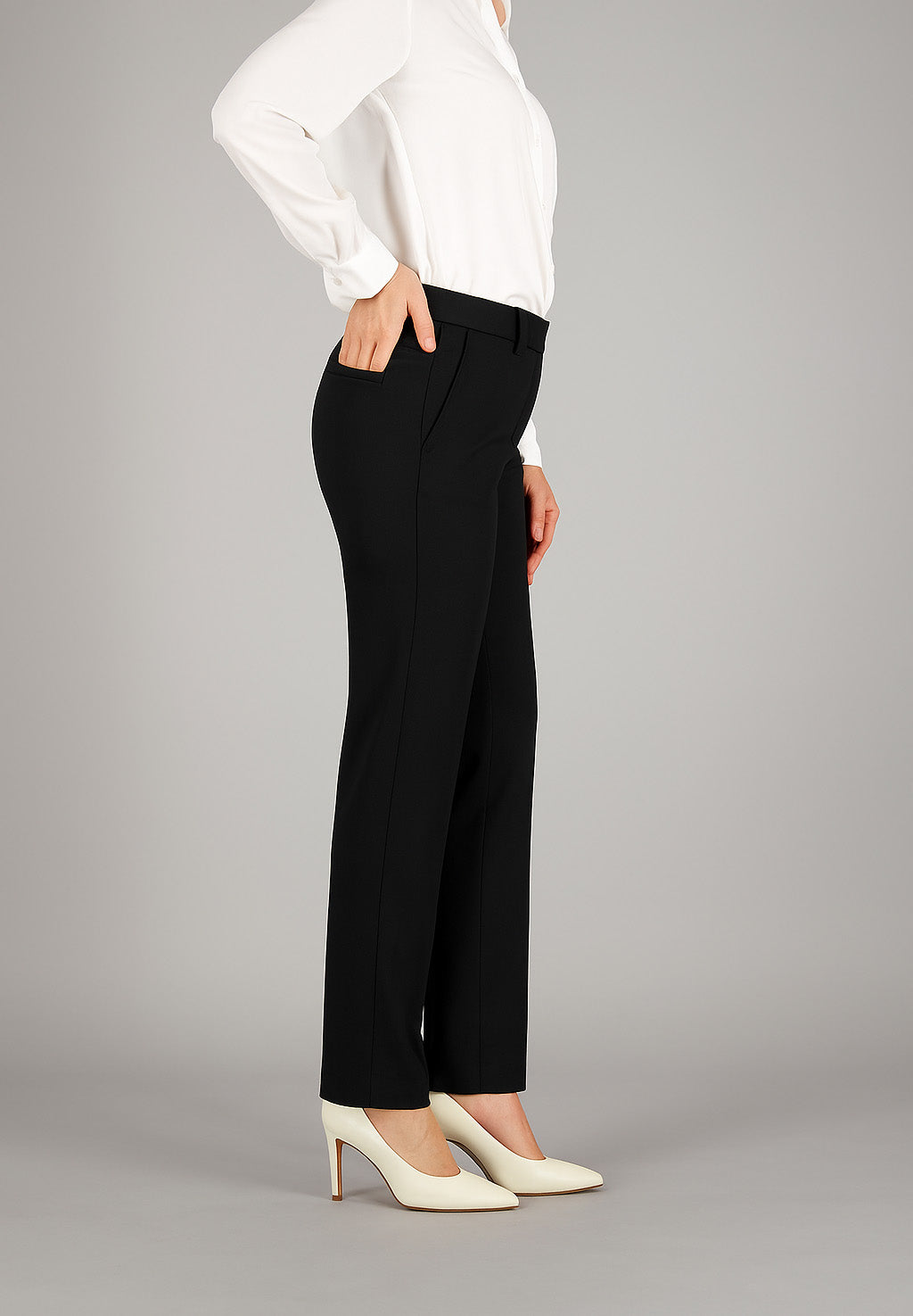 KAYLA Hose in Schwarz Hosen Gardeur