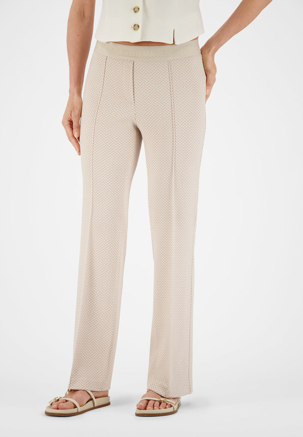 ZARIA Hose in Sand Hosen Gardeur