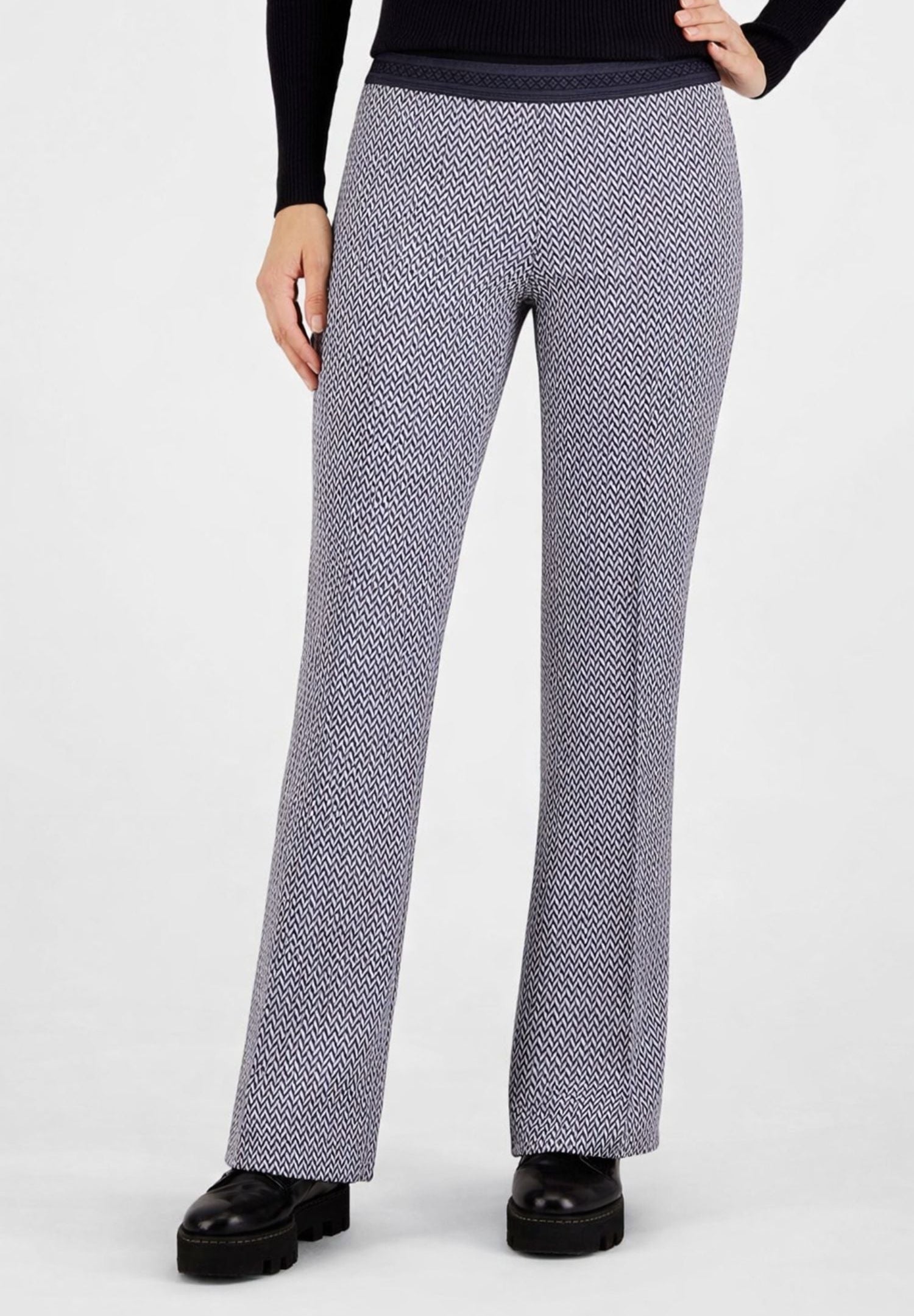 ZARIA Hose in Blau Hosen Gardeur