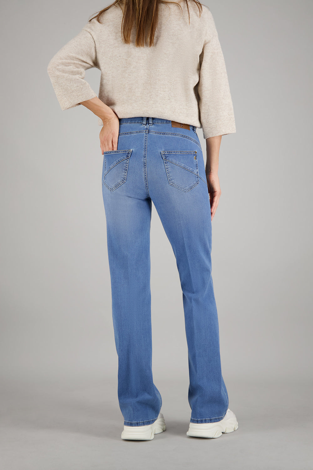 ZURI126 Jeans in Stone Used Jeans Gardeur