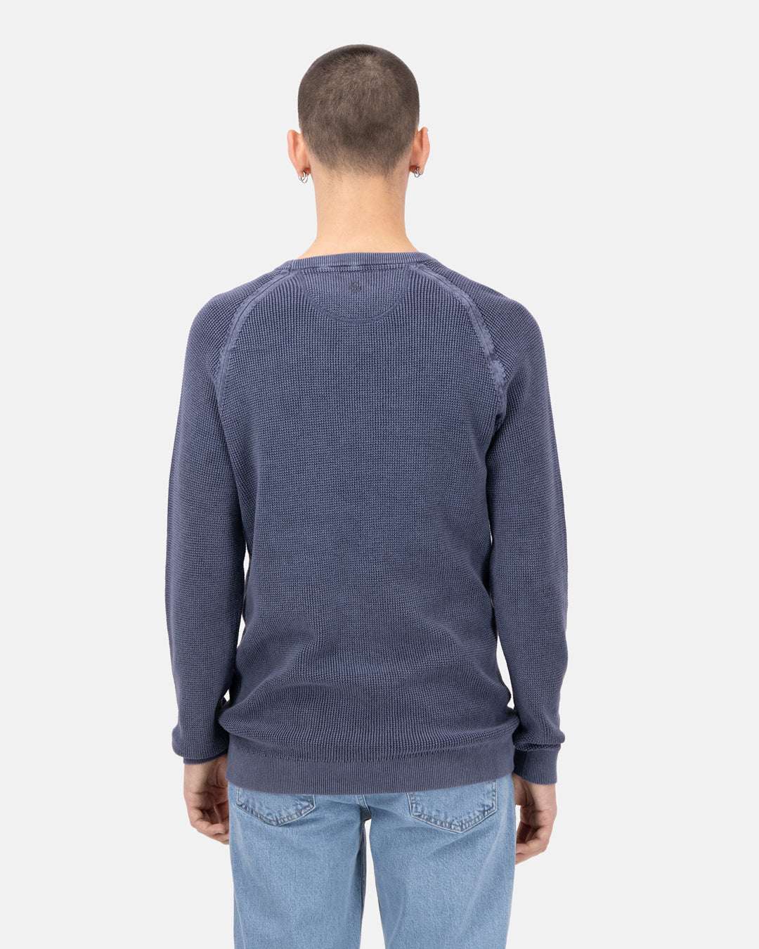 Roundneck-Washed in River Pullover Colours and Sons