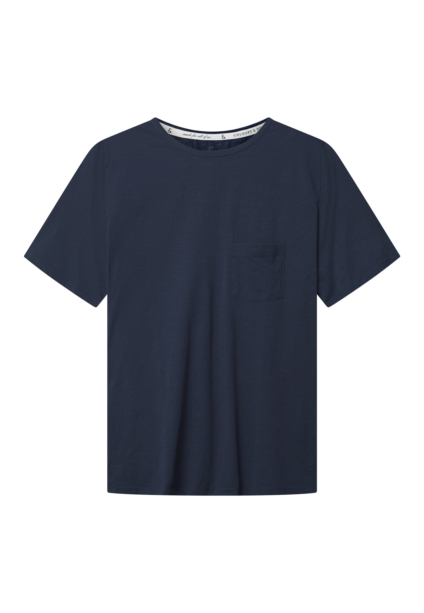 T-Shirt - Slub in Navy T-Shirts Colours and Sons   