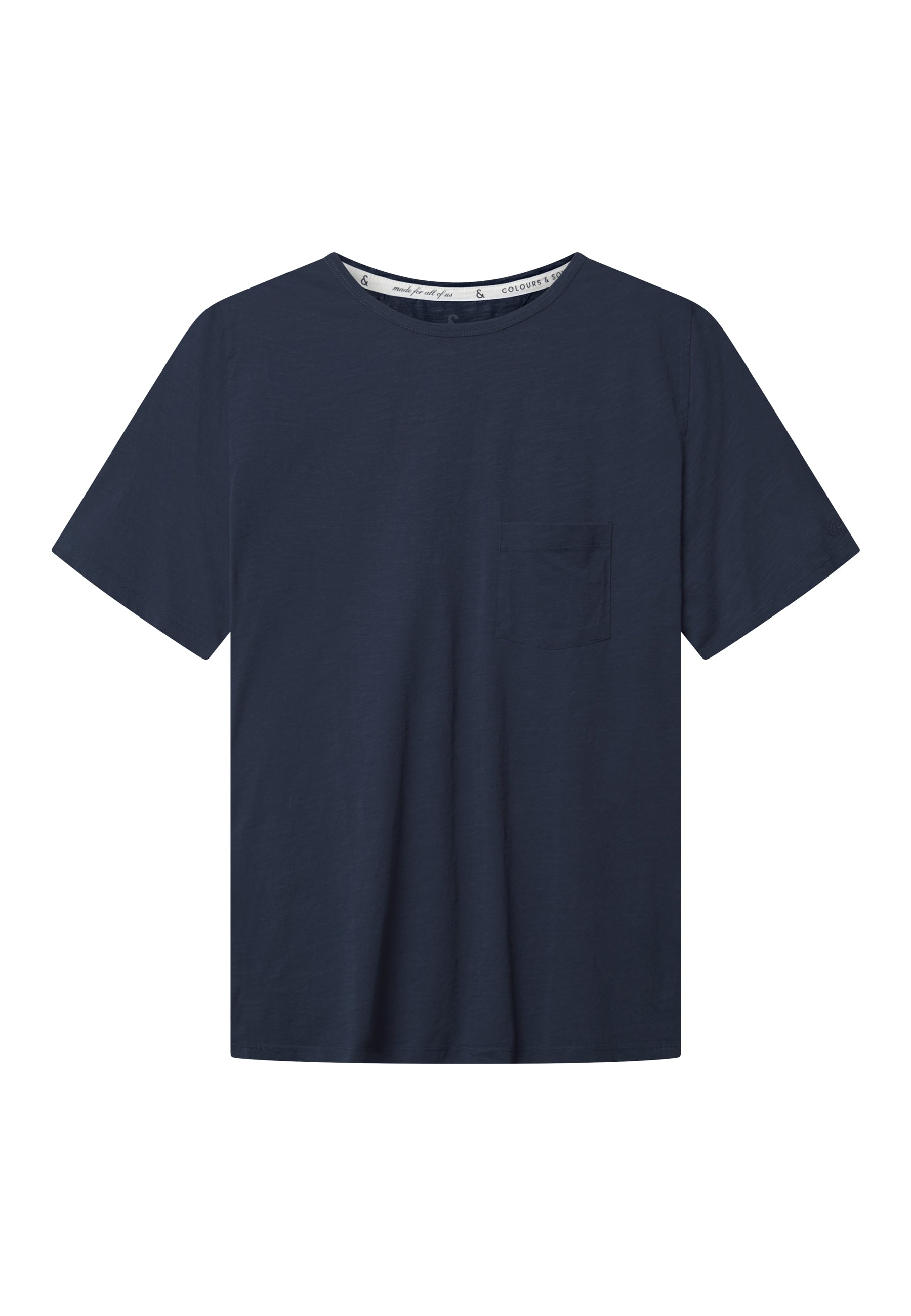 T-Shirt - Slub in Navy T-Shirts Colours and Sons