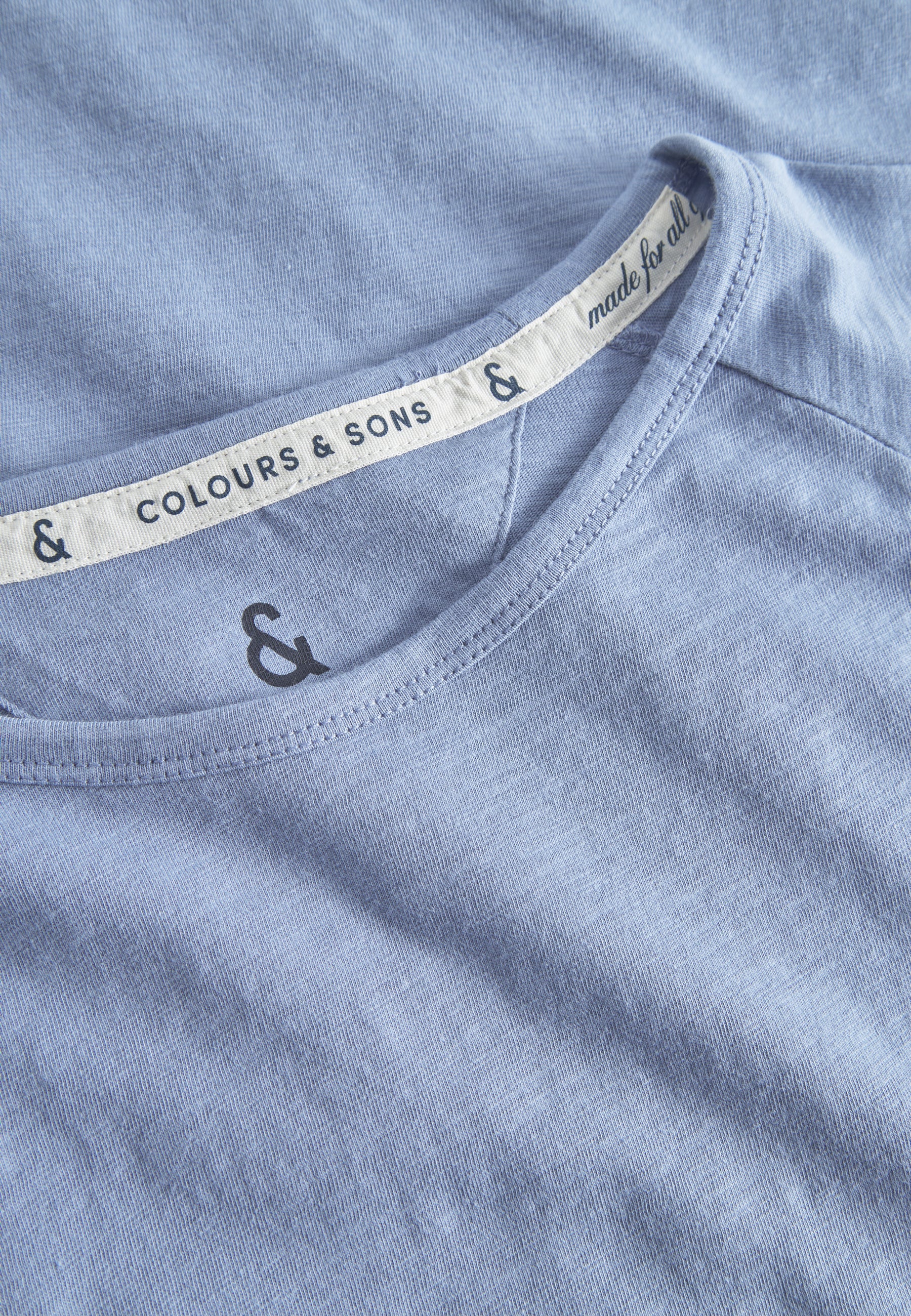 Longsleeve - Slub in Denim Hemden Colours and Sons