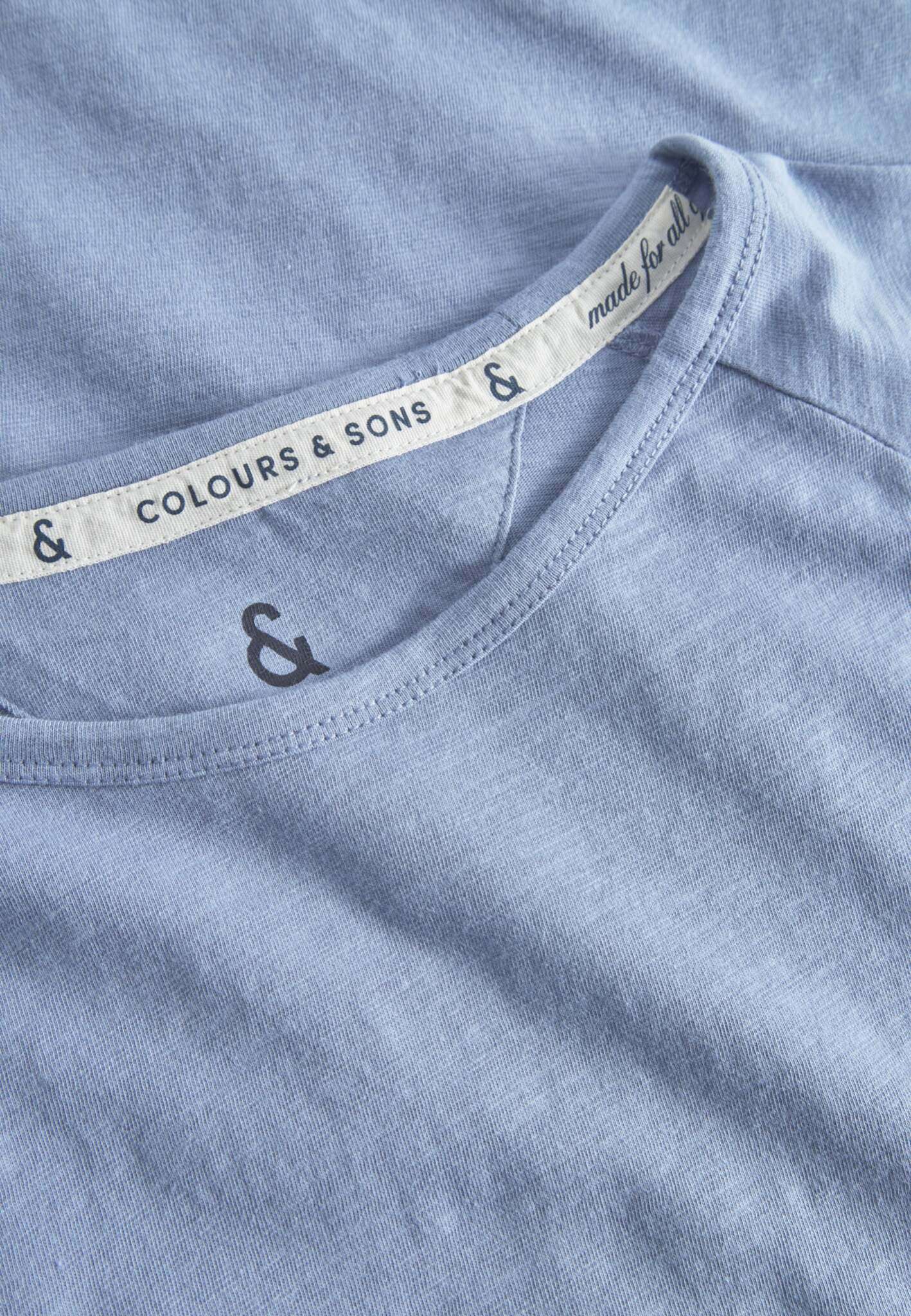 Longsleeve - Slub in Denim Hemden Colours and Sons