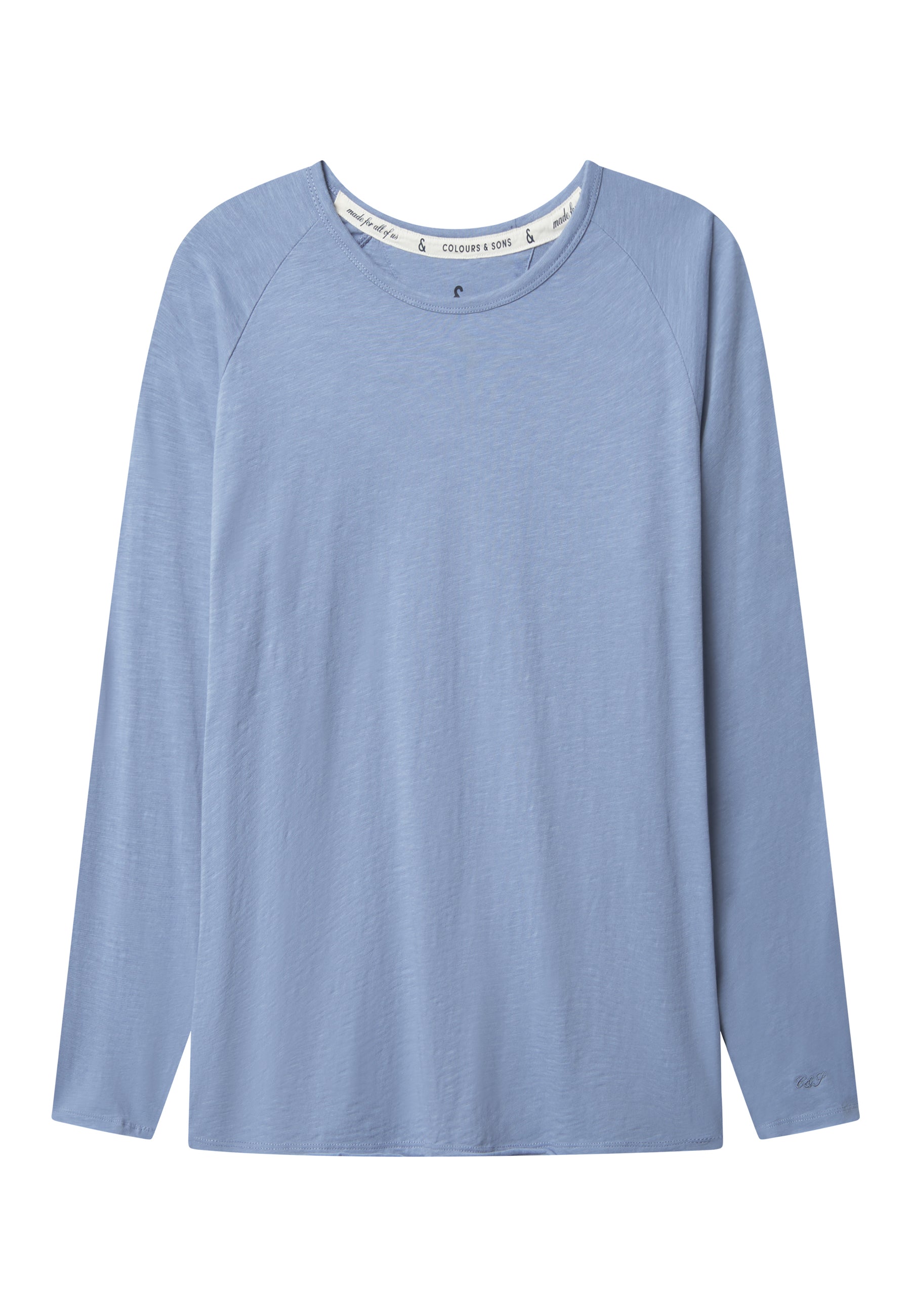 Longsleeve - Slub in Denim Hemden Colours and Sons