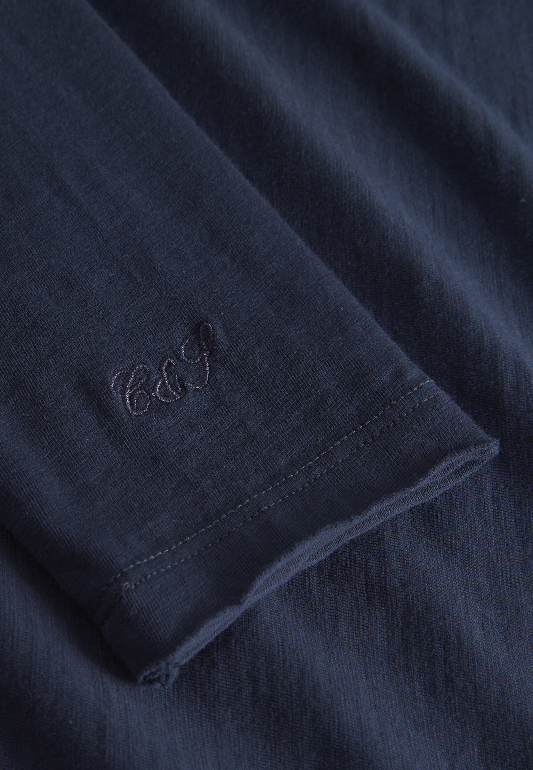Longsleeve - Slub in Navy Hemden Colours and Sons