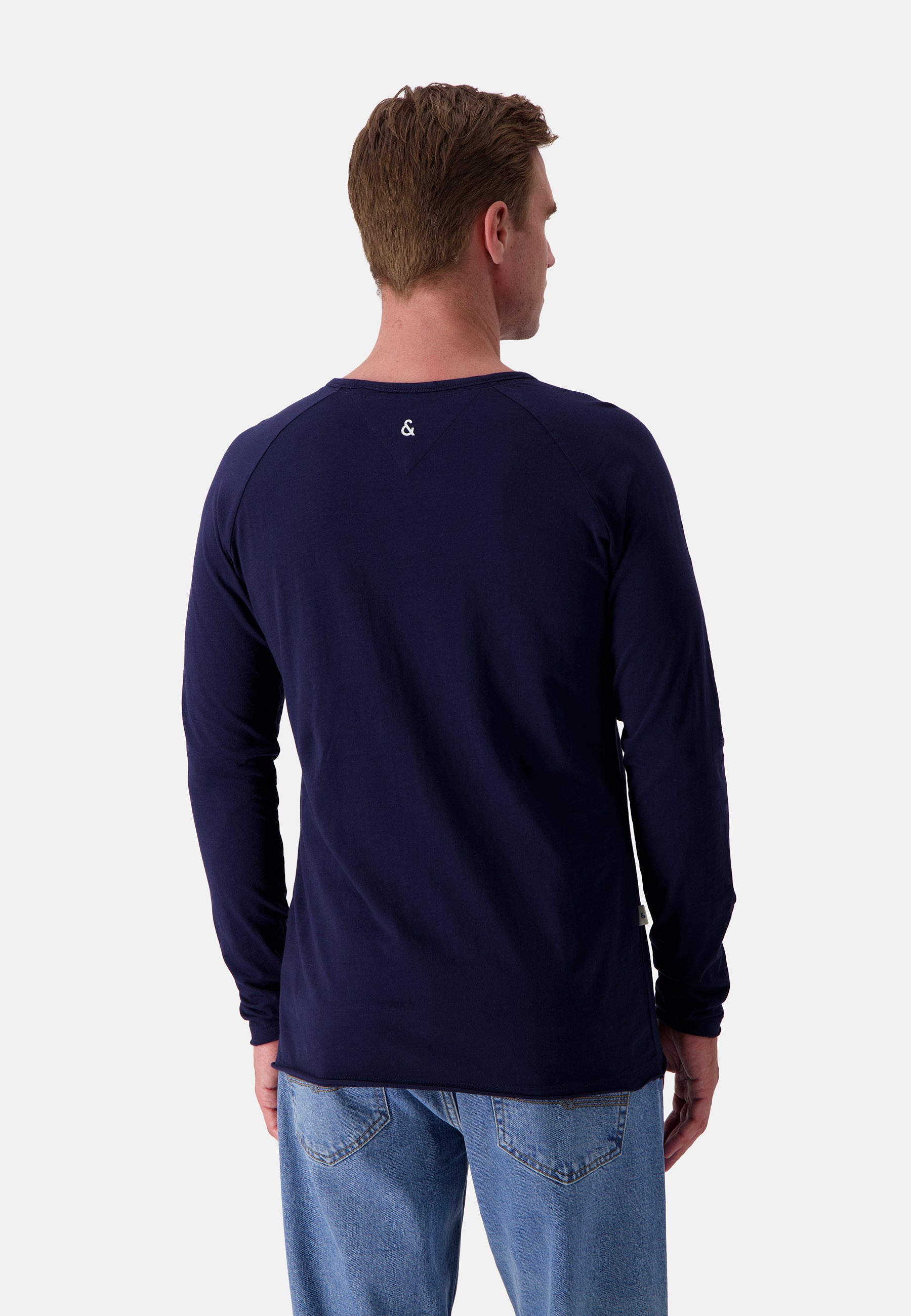 Longsleeve - Slub in Navy Hemden Colours and Sons