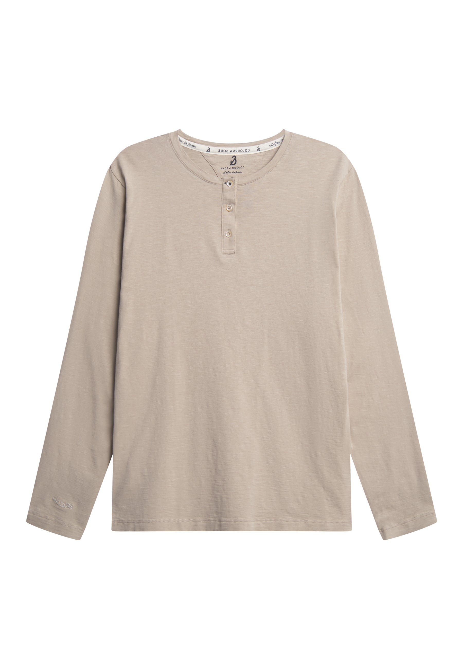 Henley - Slub in Tent T-Shirts Colours and Sons