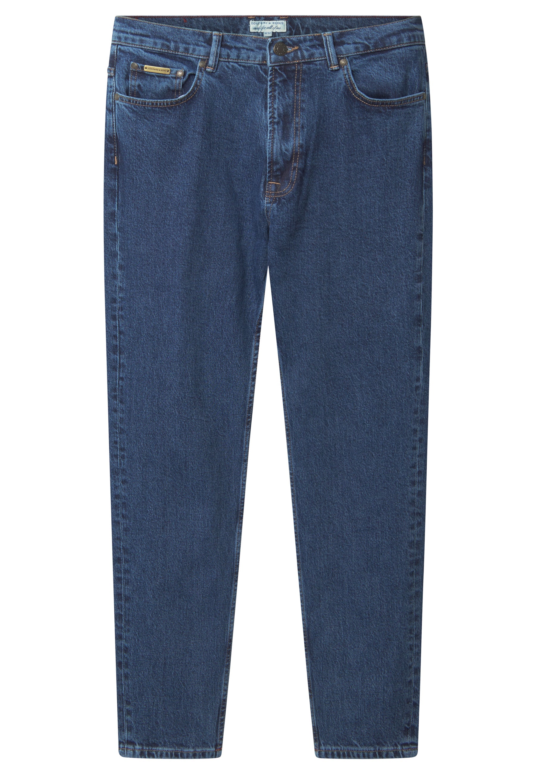 Denim Cropped in Dark Blue Jeans Colours and Sons