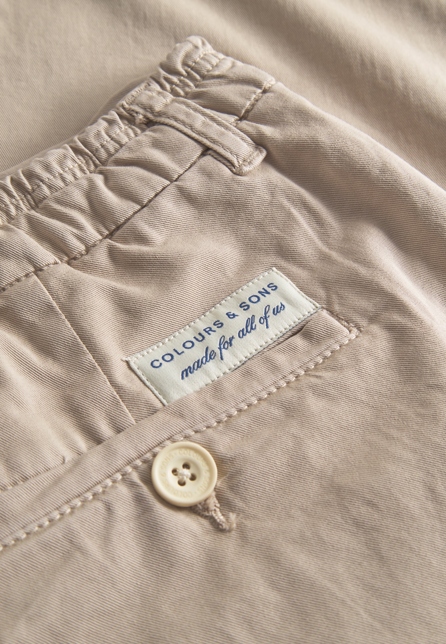 Pants-Cropped Chino in Tent Hosen Colours and Sons