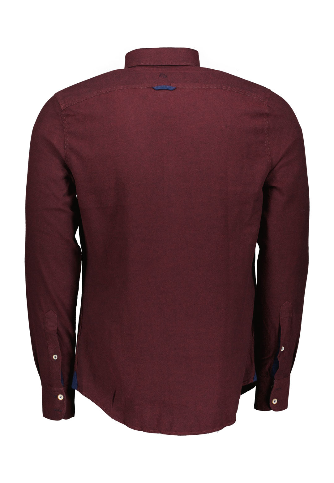 Shirt-Brushed Twill in Merlot Hemden Colours and Sons