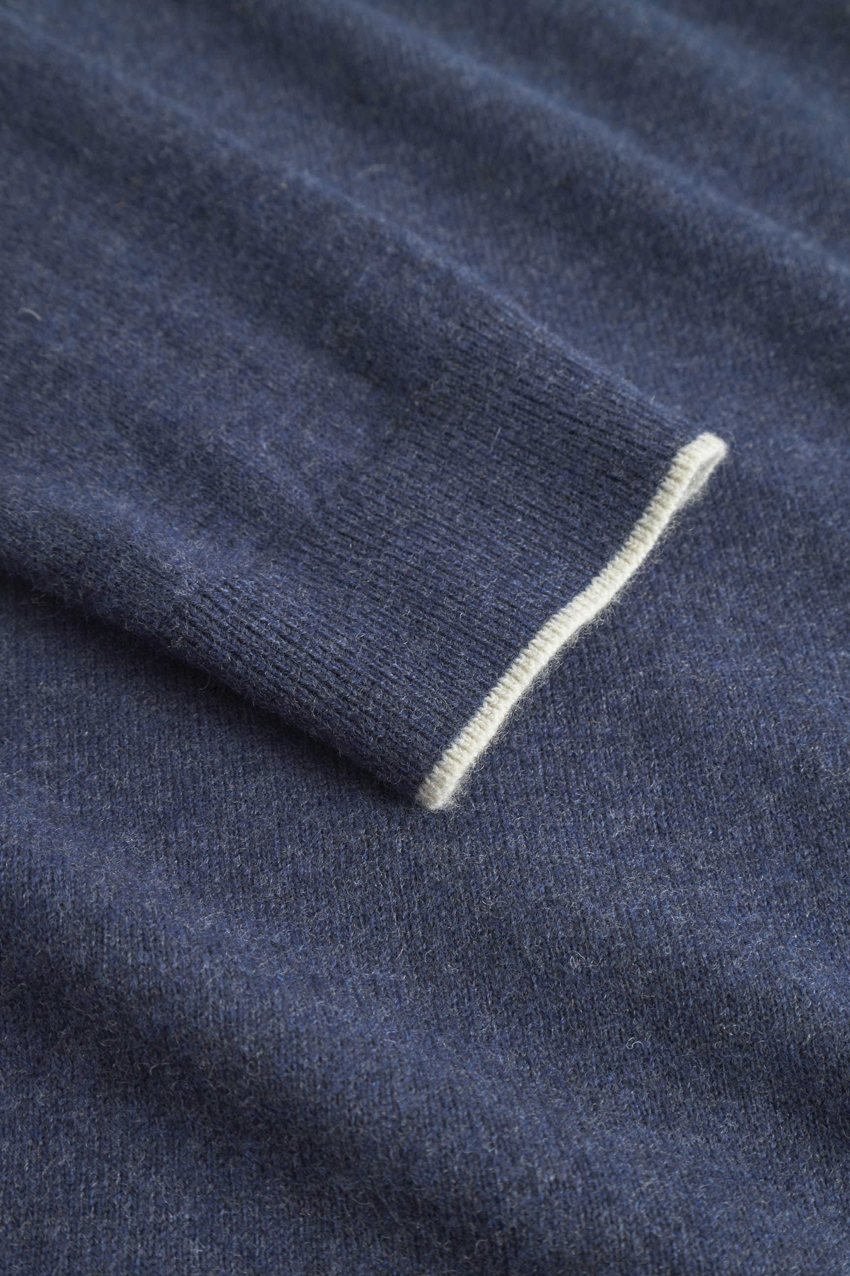 Turtleneck Merino Blend in Navy Pullover Colours and Sons