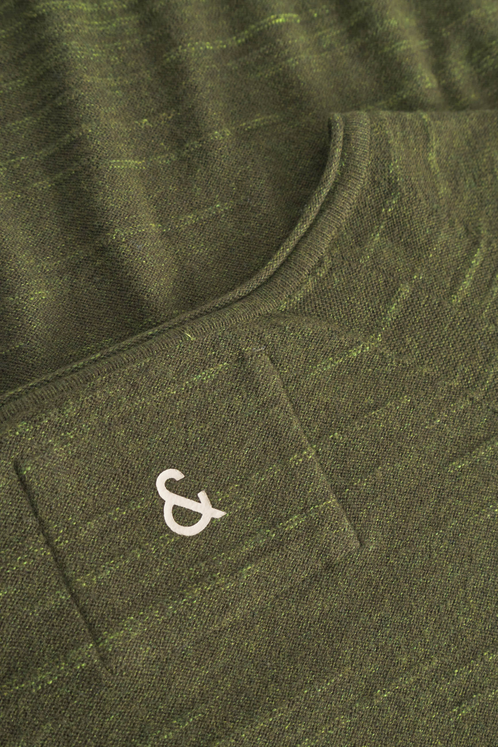 Roundneck Slub in Yucca Pullover Colours and Sons