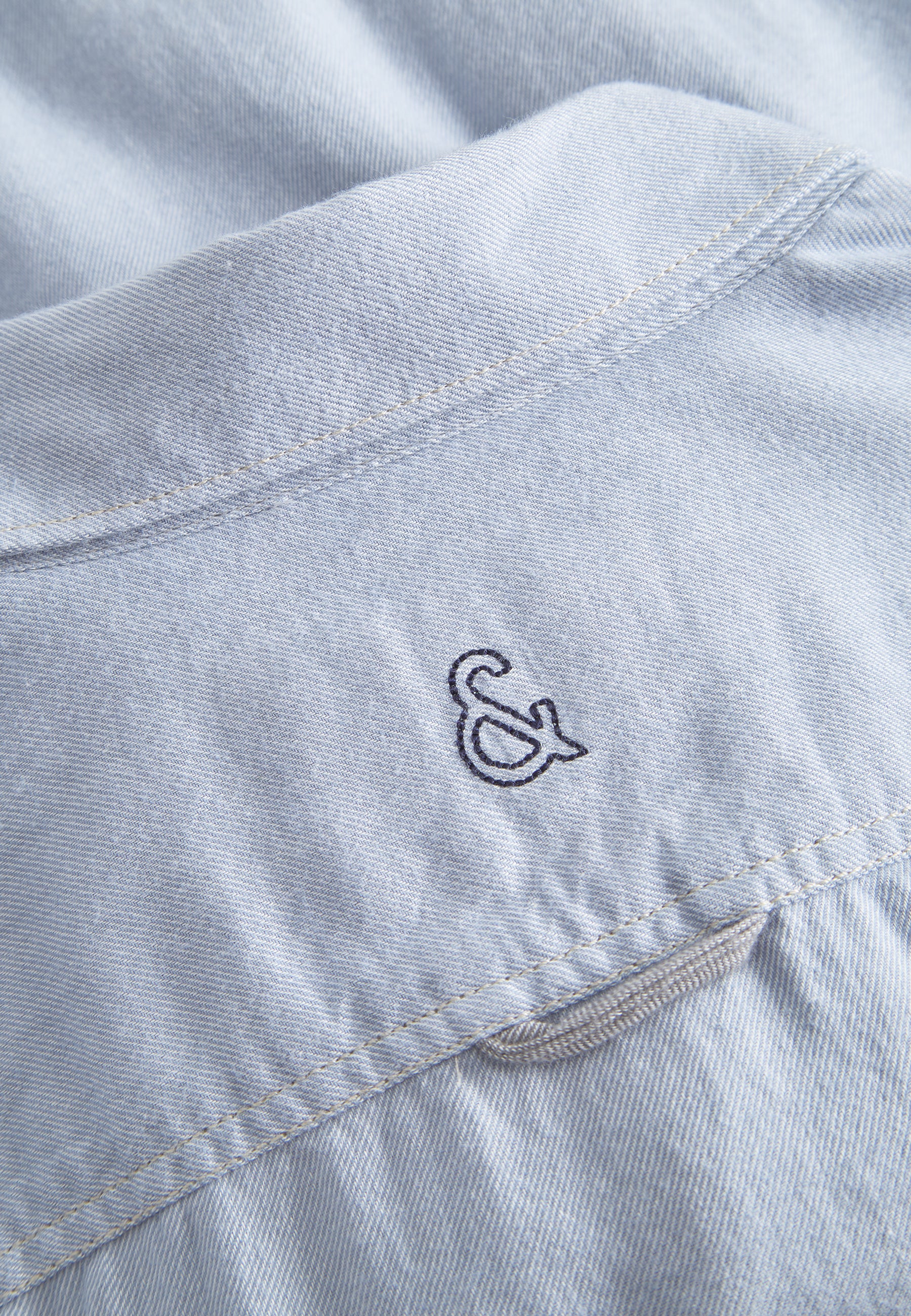 Shirt Brushed Twill in Lake Hemden Colours and Sons