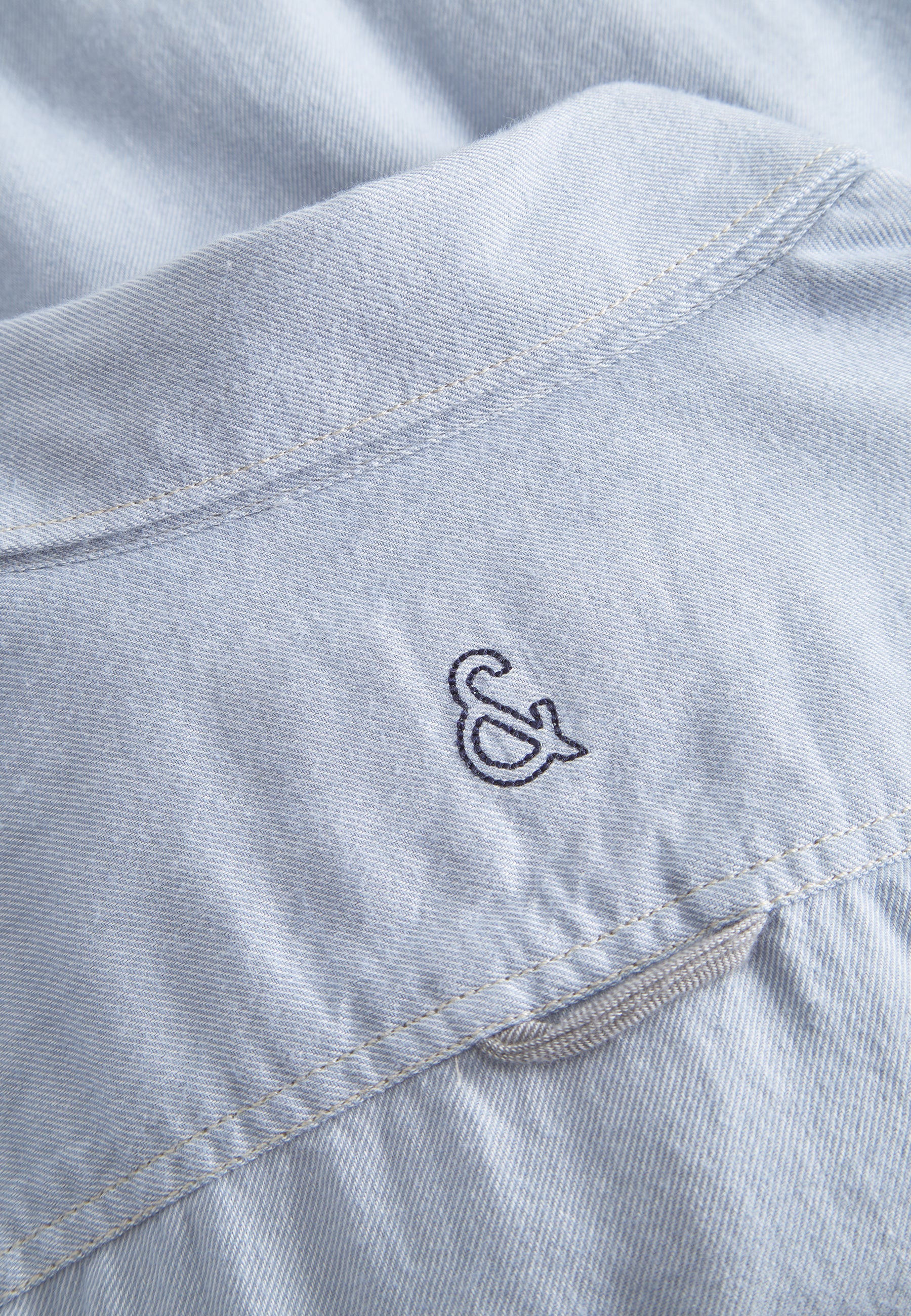 Shirt Brushed Twill in Lake Hemden Colours and Sons