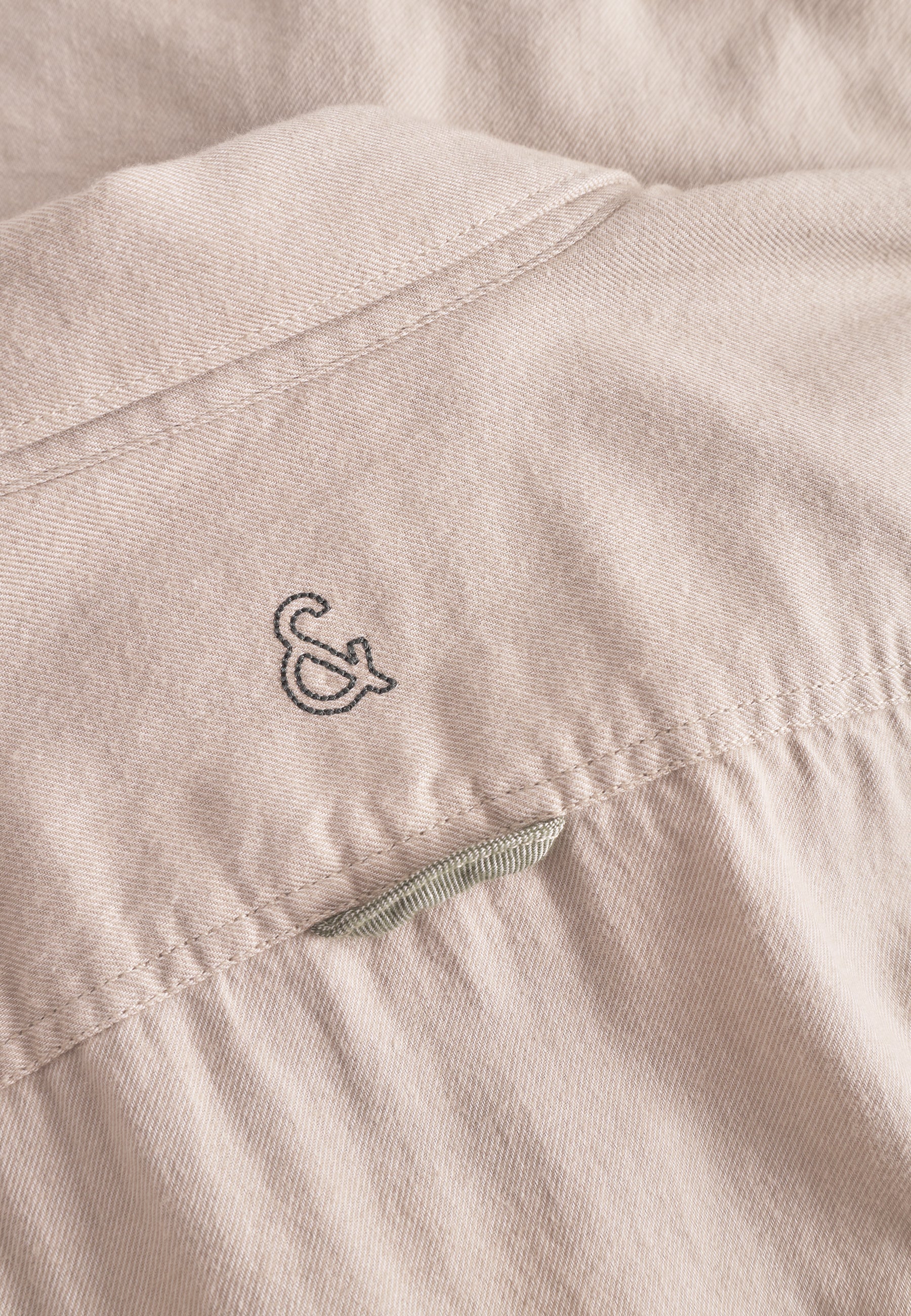 Shirt Brushed Twill in Tumbleweed Hemden Colours and Sons