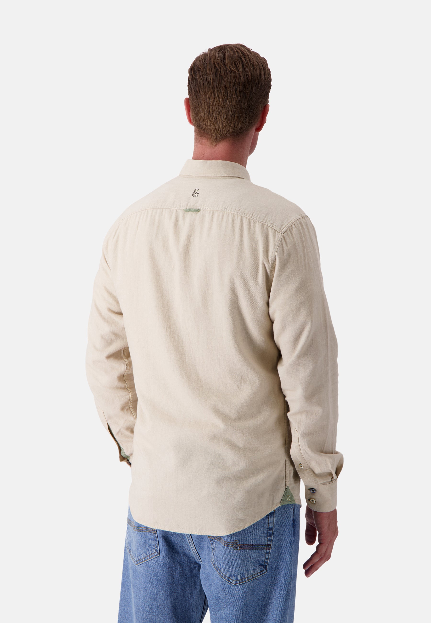 Shirt Brushed Twill in Tumbleweed Hemden Colours and Sons