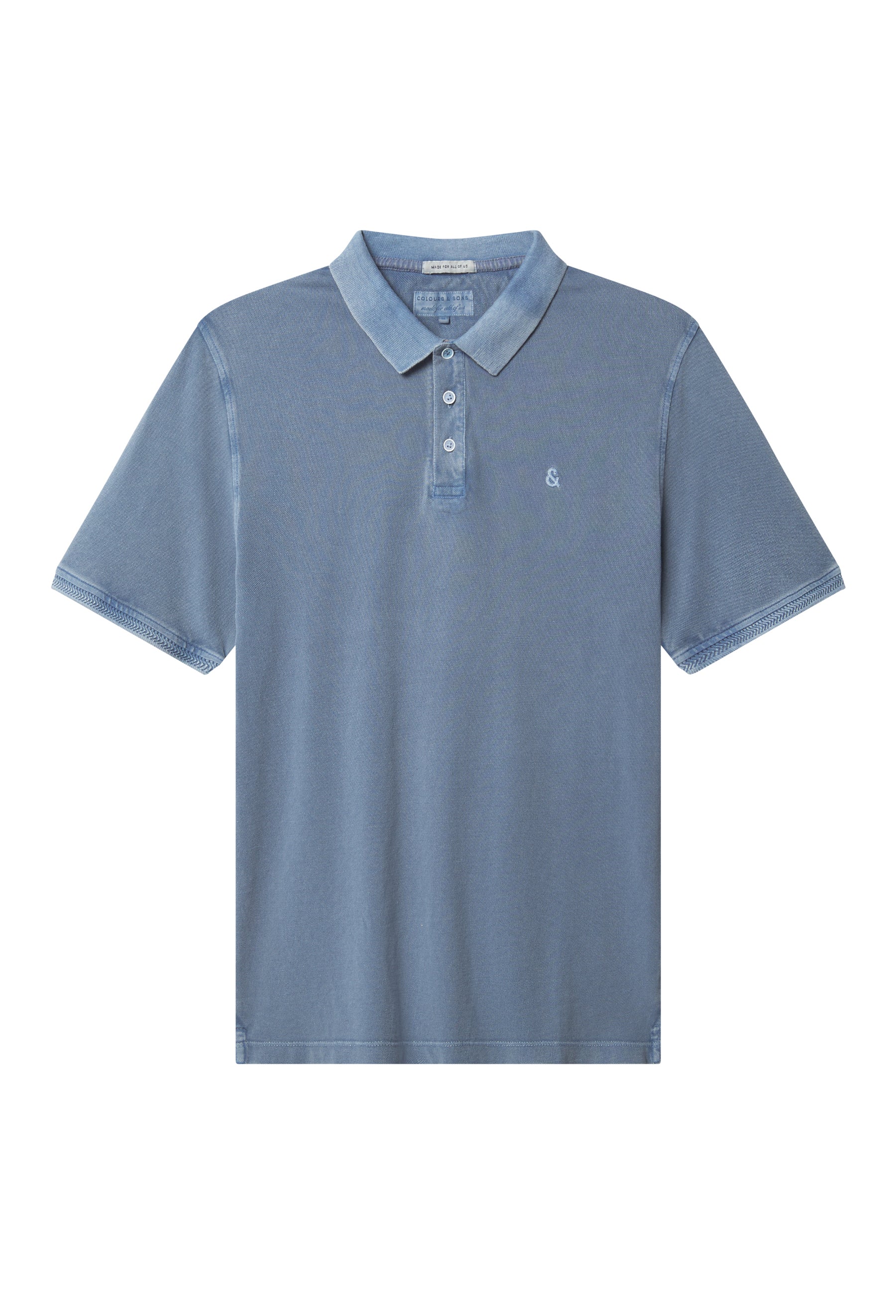 Polo-Garment Dyed in Denim T-Shirts Colours and Sons   
