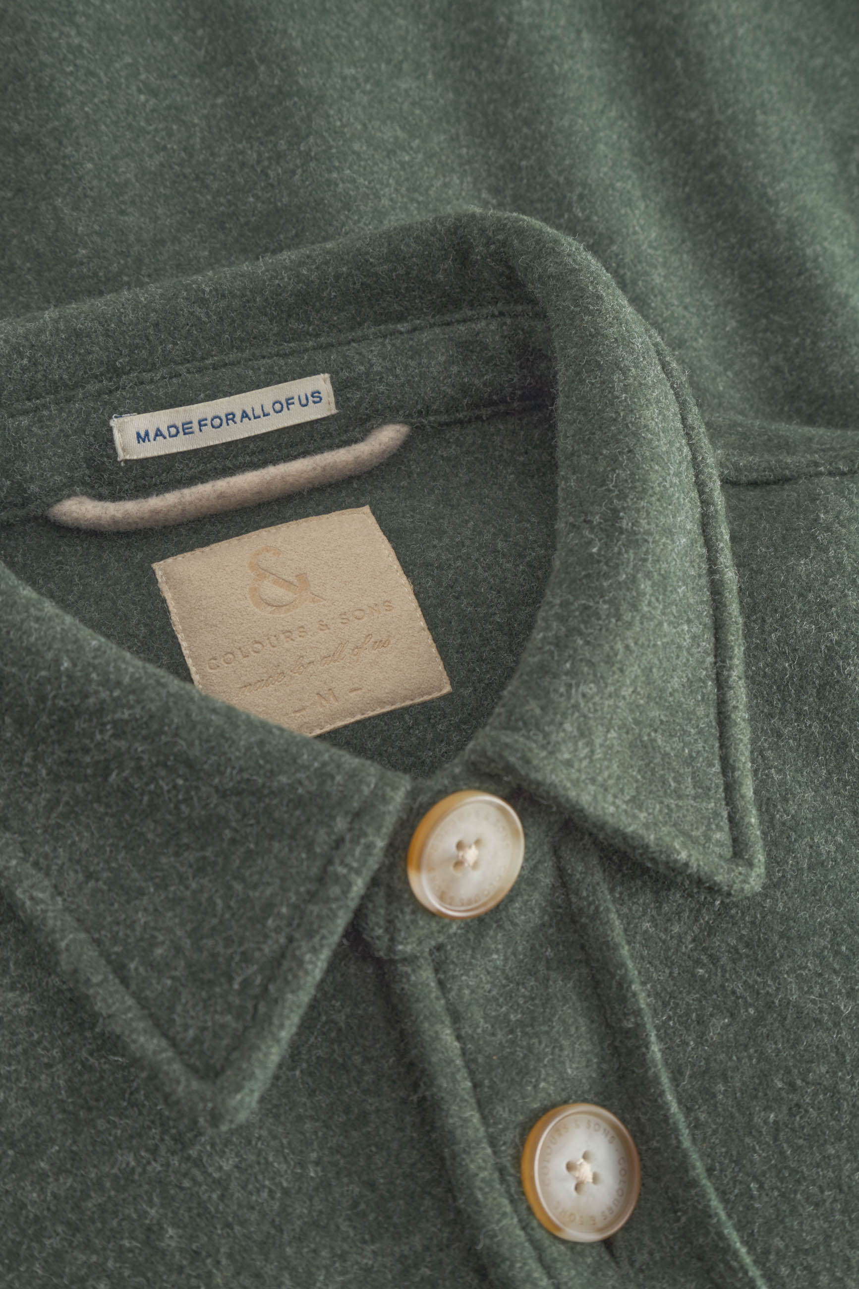 Worker Jacket Soft Touch in Yucca Jacken Colours and Sons