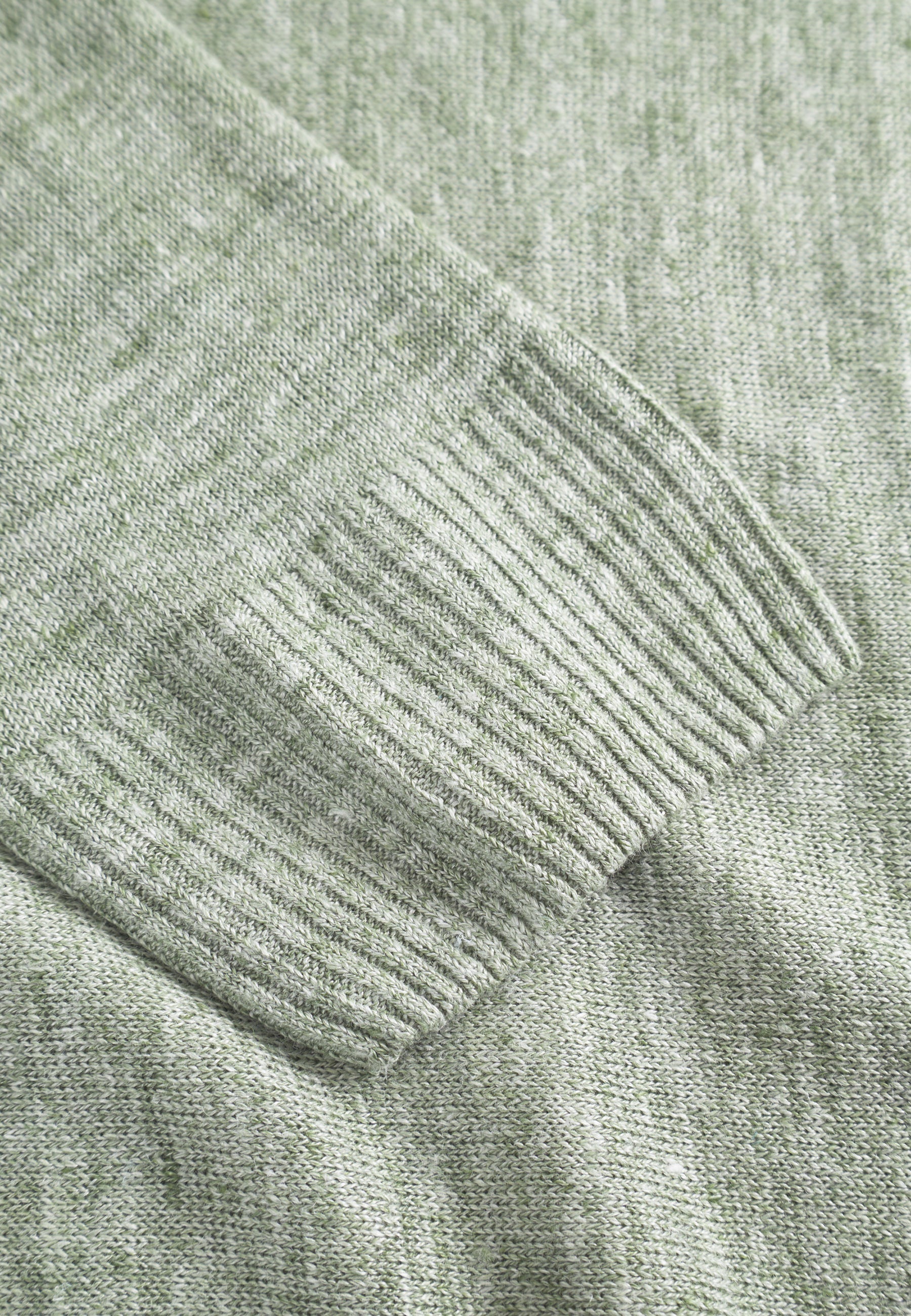 Roundneck-Linen in Lime Pullover Colours and Sons
