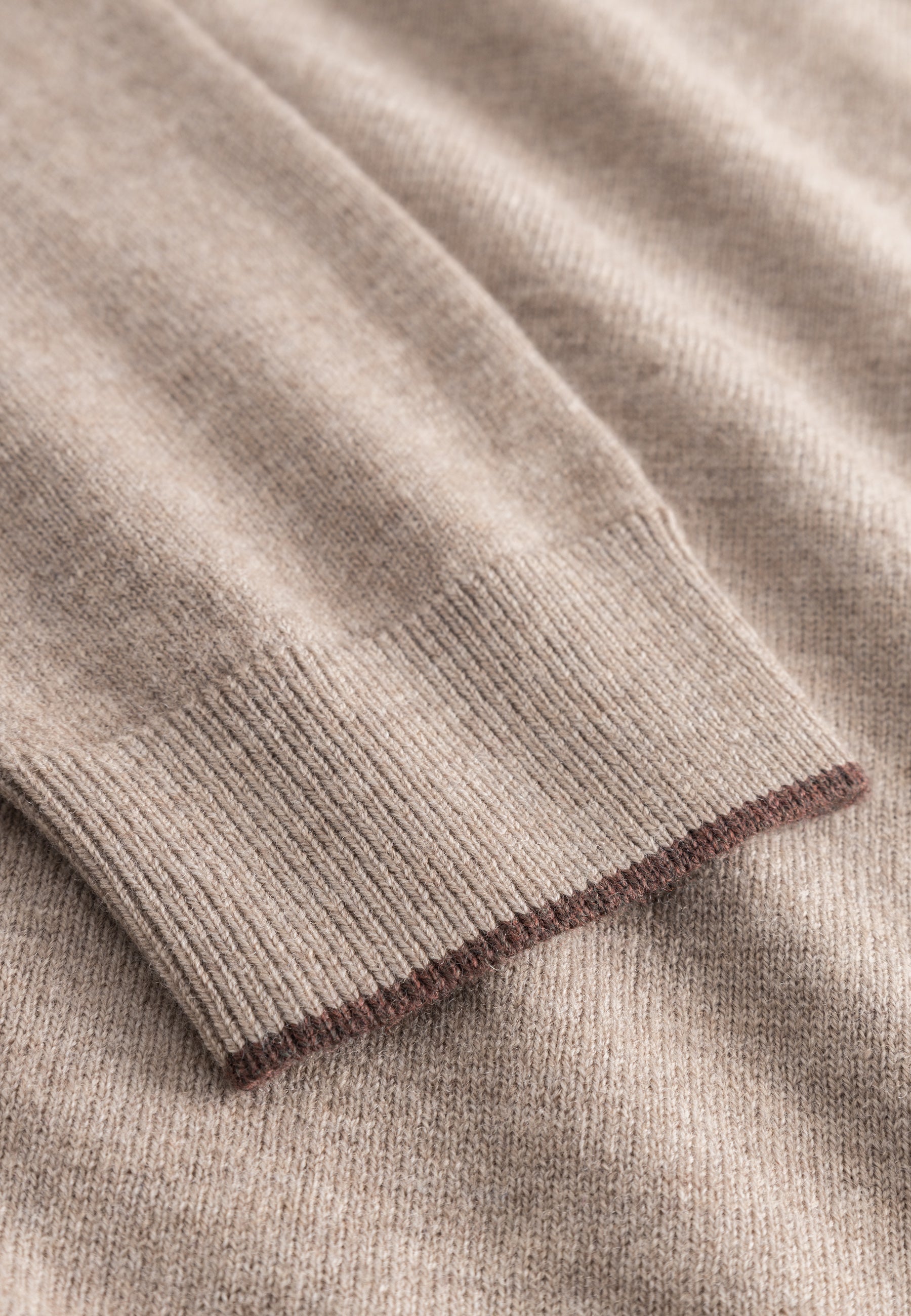 Turleneck-Merino Blend in Tent Pullover Colours and Sons