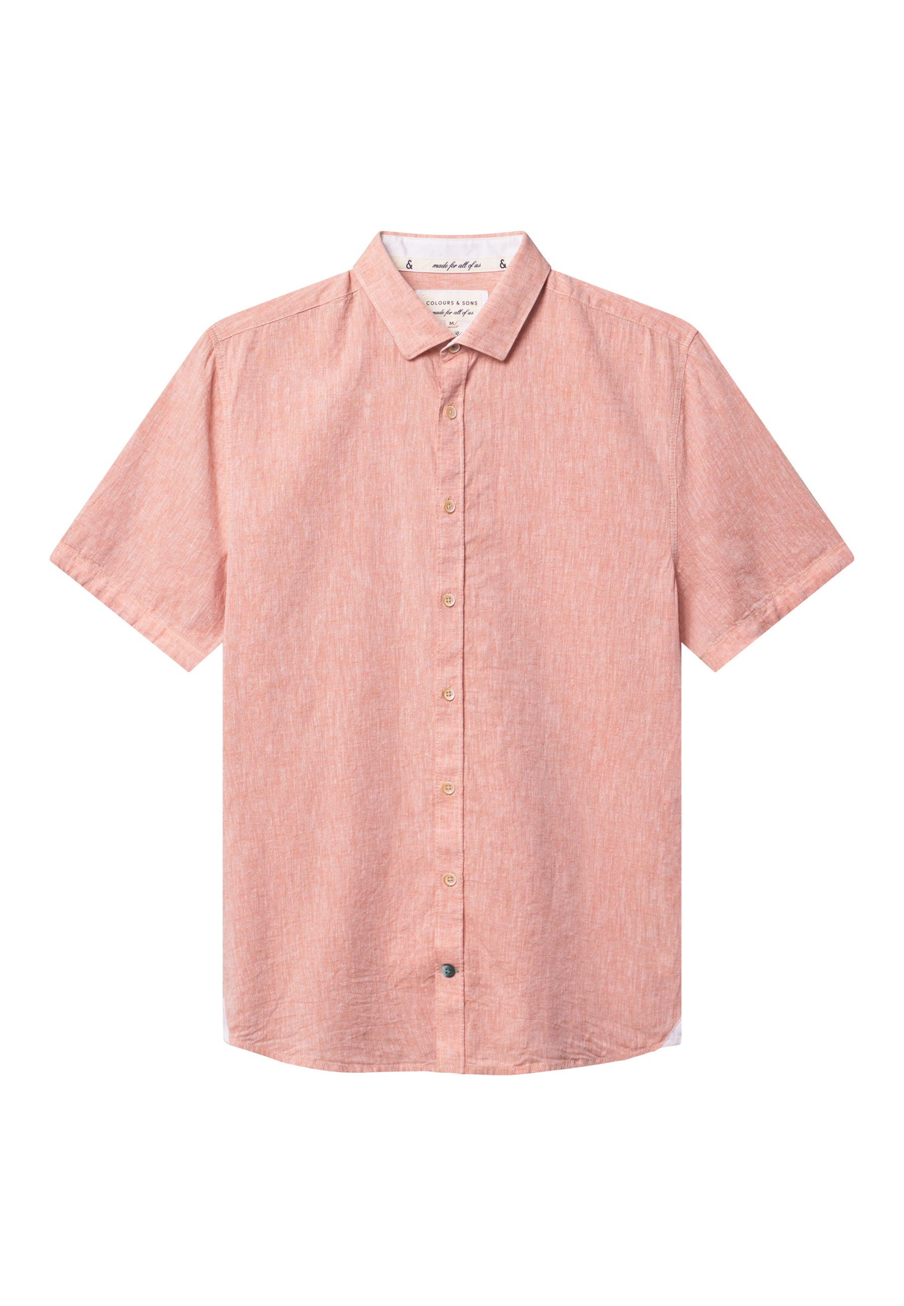 Shirt-Linen Blend Kent in Clay Hemden Colours and Sons
