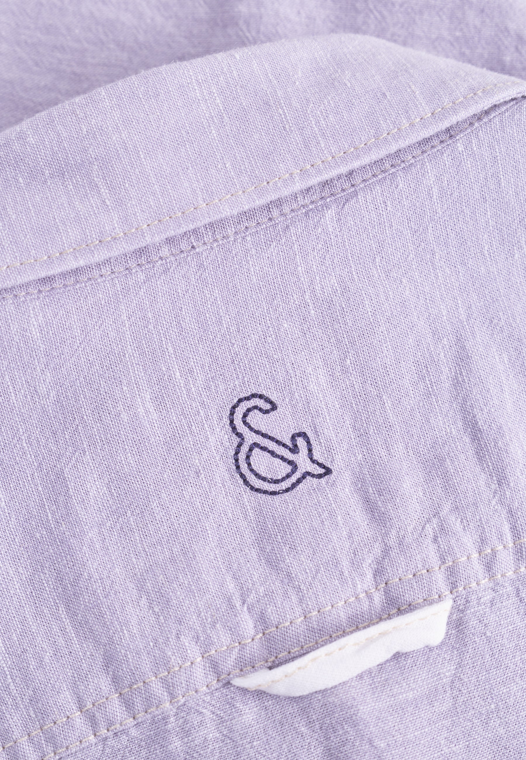Shirt-Linen Blend Kent in Orchid Hemden Colours and Sons