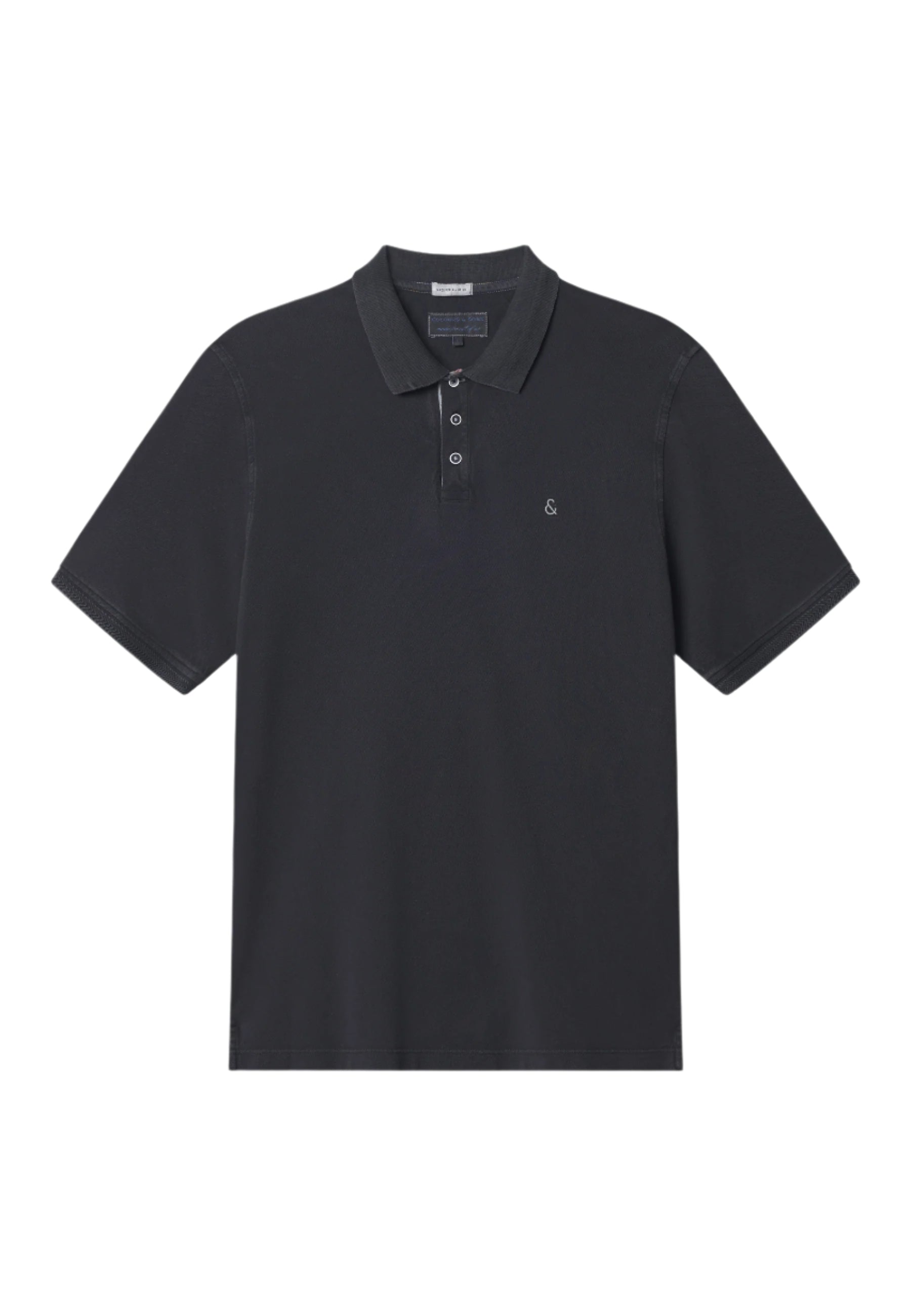 Polo-Garment Dyed in Anthracite T-Shirts Colours and Sons