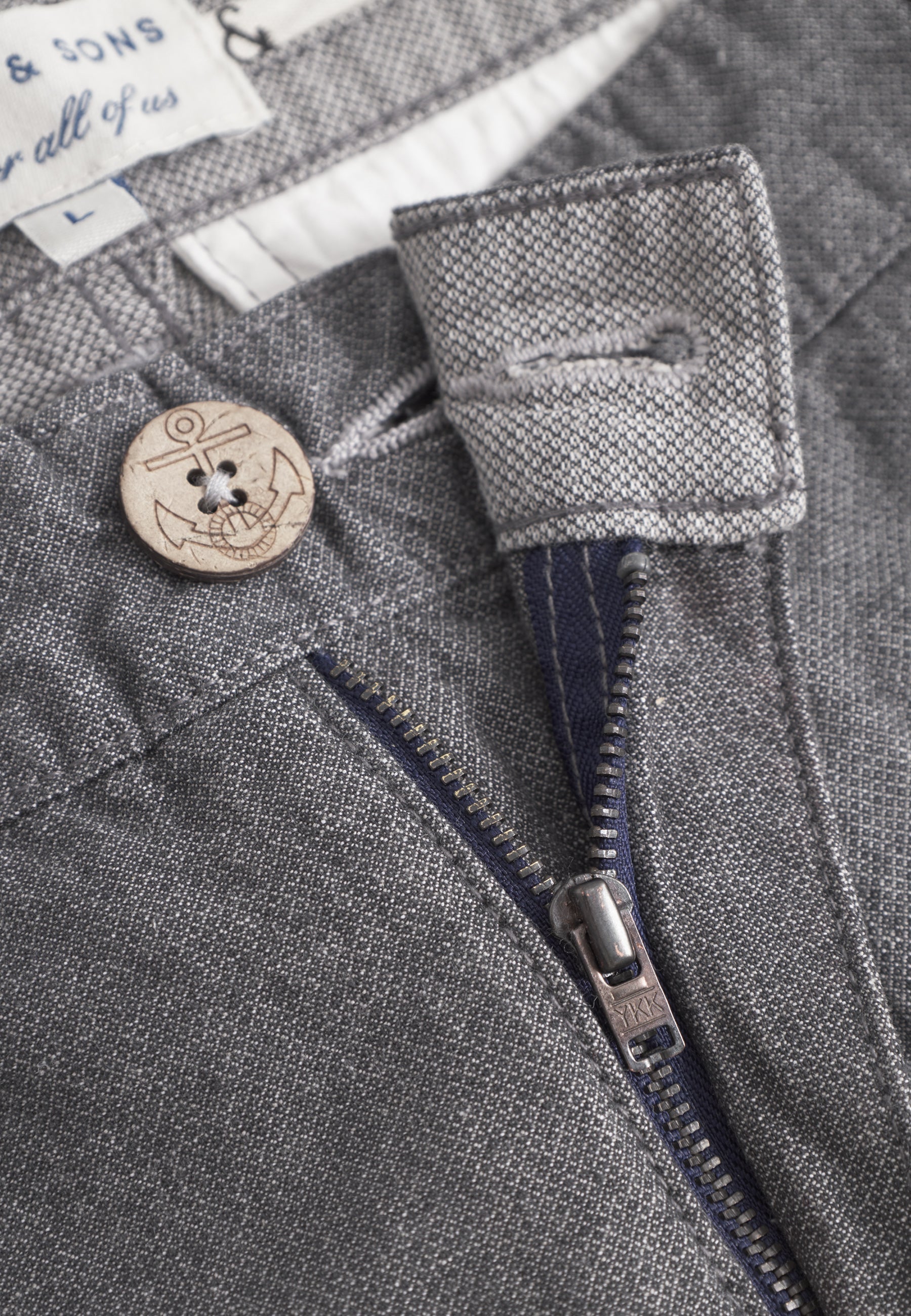 Shorts-Dobby in Anthracite Shorts Colours and Sons