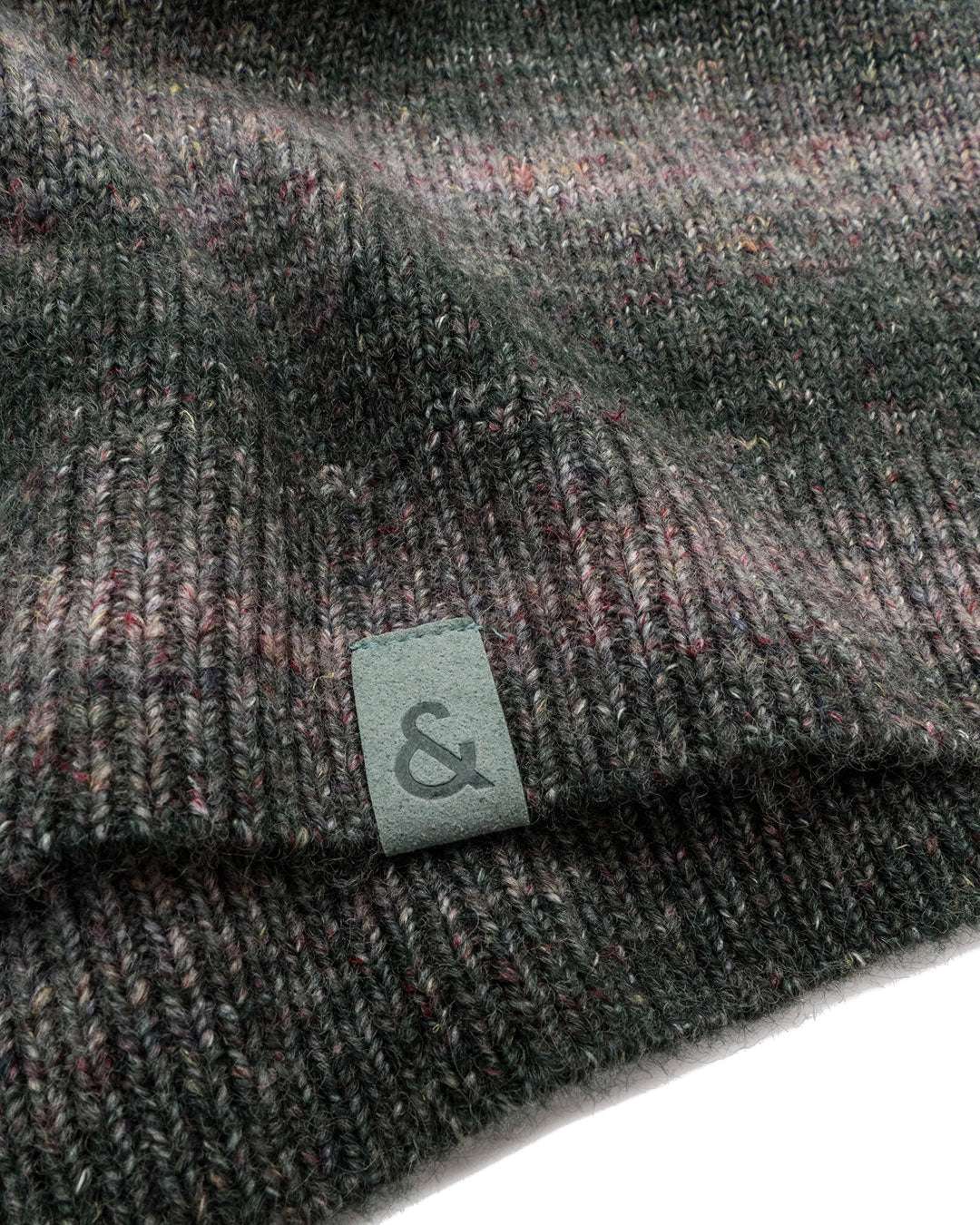 Roundneck Degradé in Moss Stripes Pullover Colours and Sons