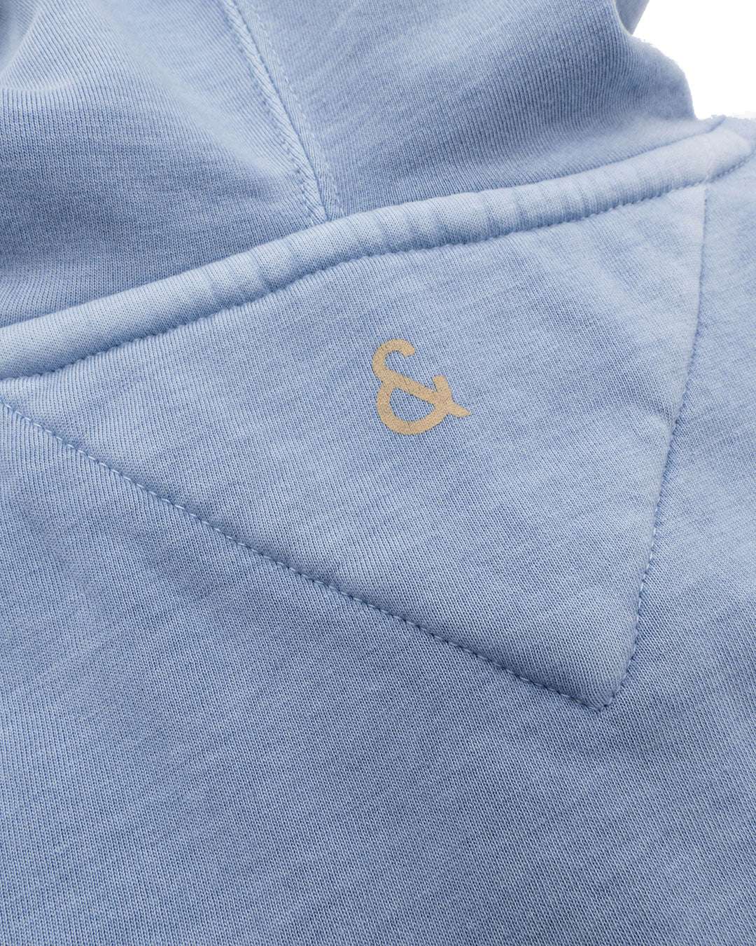 Hoodie-Zip Pigment Dyed in Stone Sweatjacken Colours and Sons