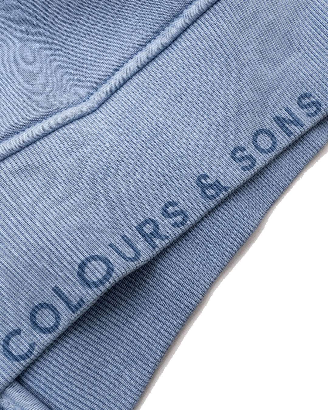 Hoodie-Zip Pigment Dyed in Stone Sweatjacken Colours and Sons