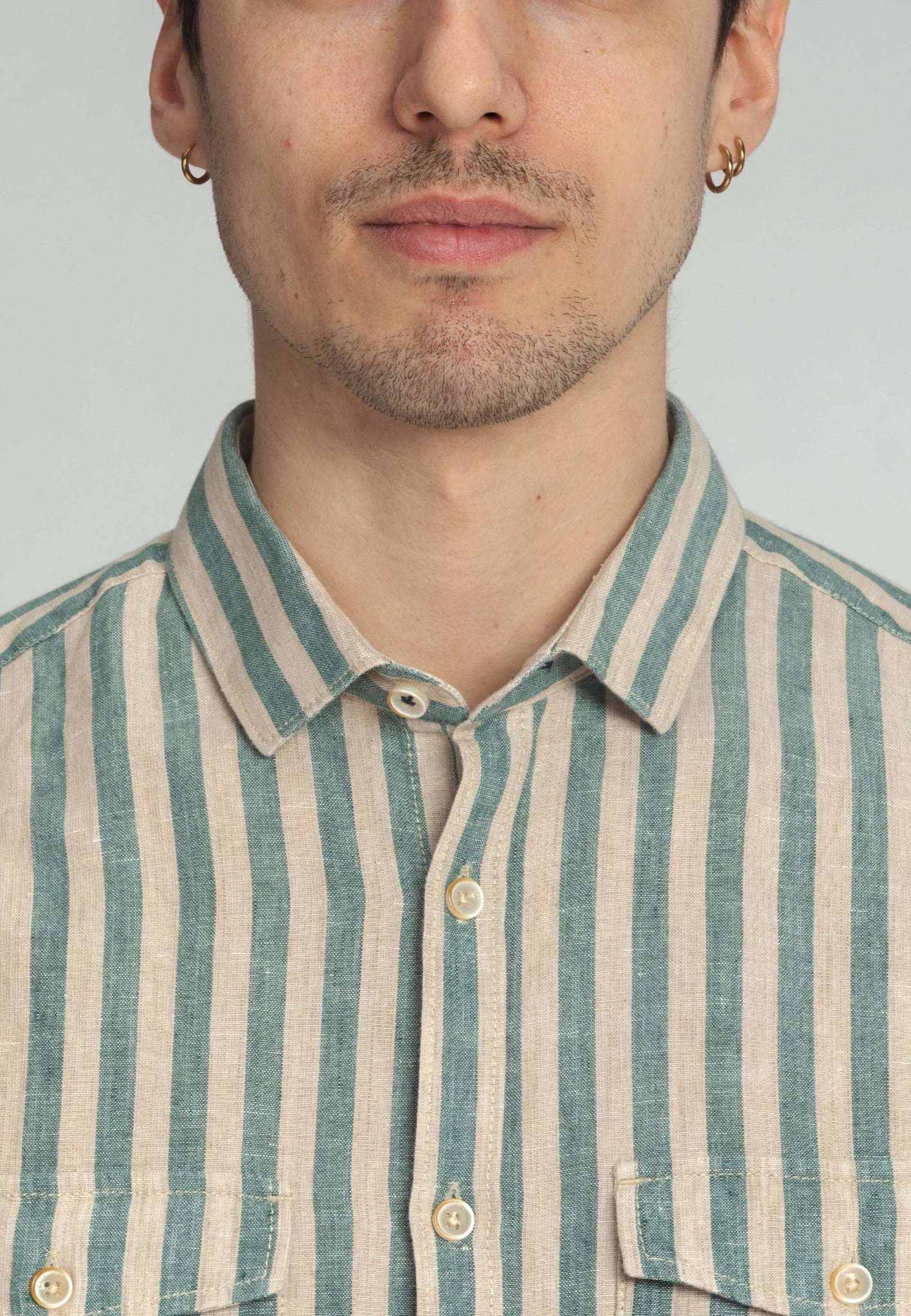Shirt Green Stripes in Green Stripes Hemden Colours and Sons