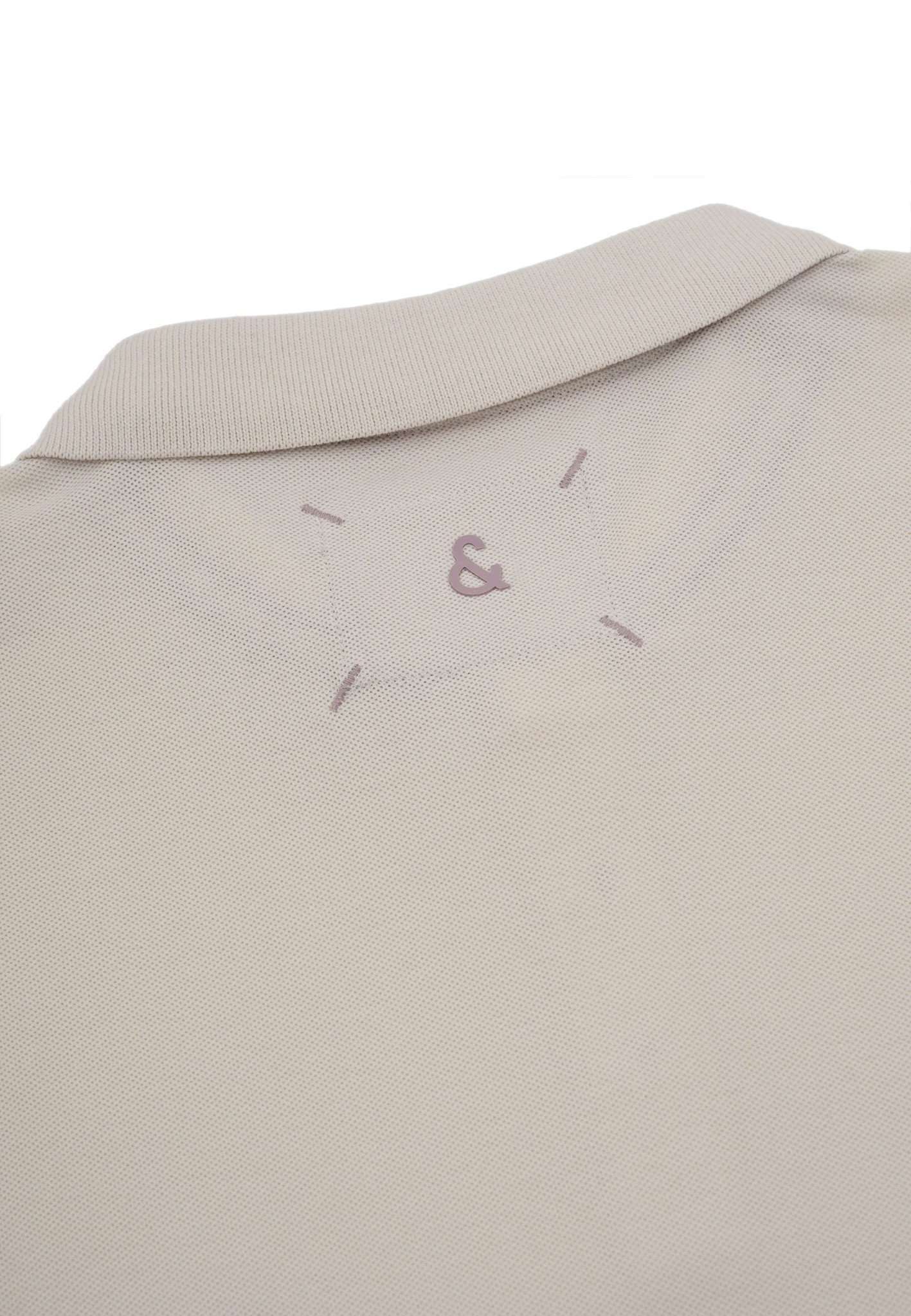 Polo Embroidery in Offwhite Polos Colours and Sons