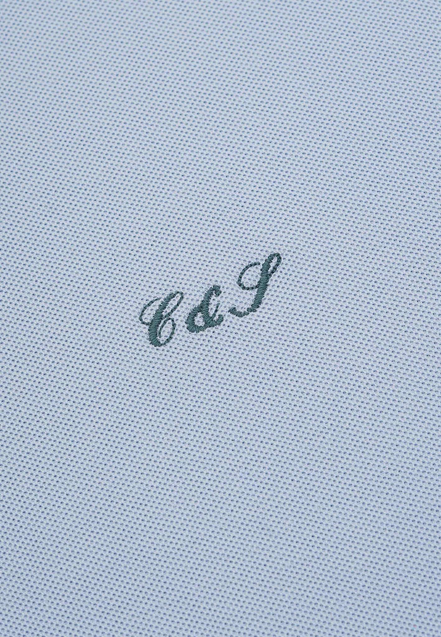 Polo Embroidery in Sky Polos Colours and Sons