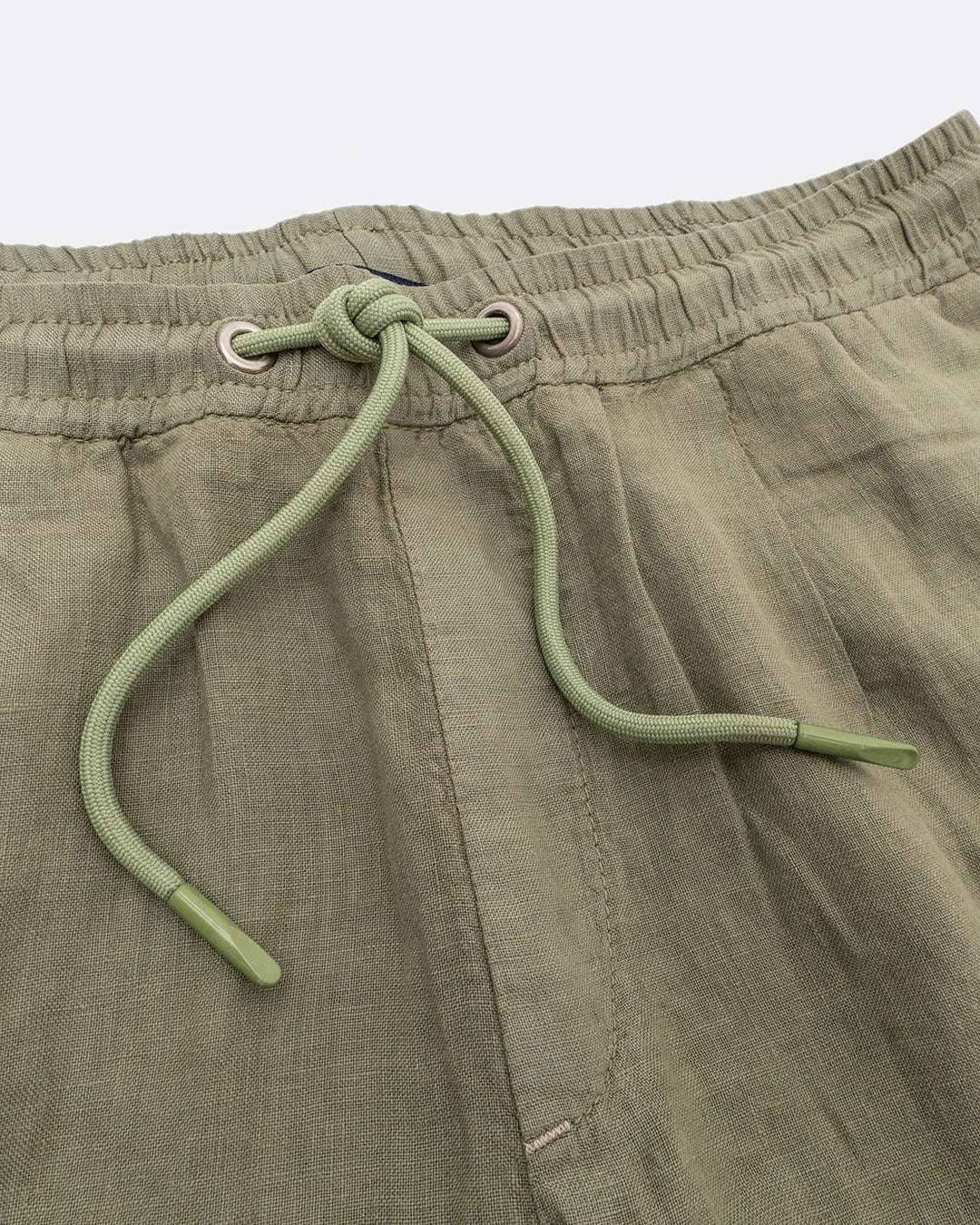 Pants Cropped Linen in Olive Hosen Colours and Sons