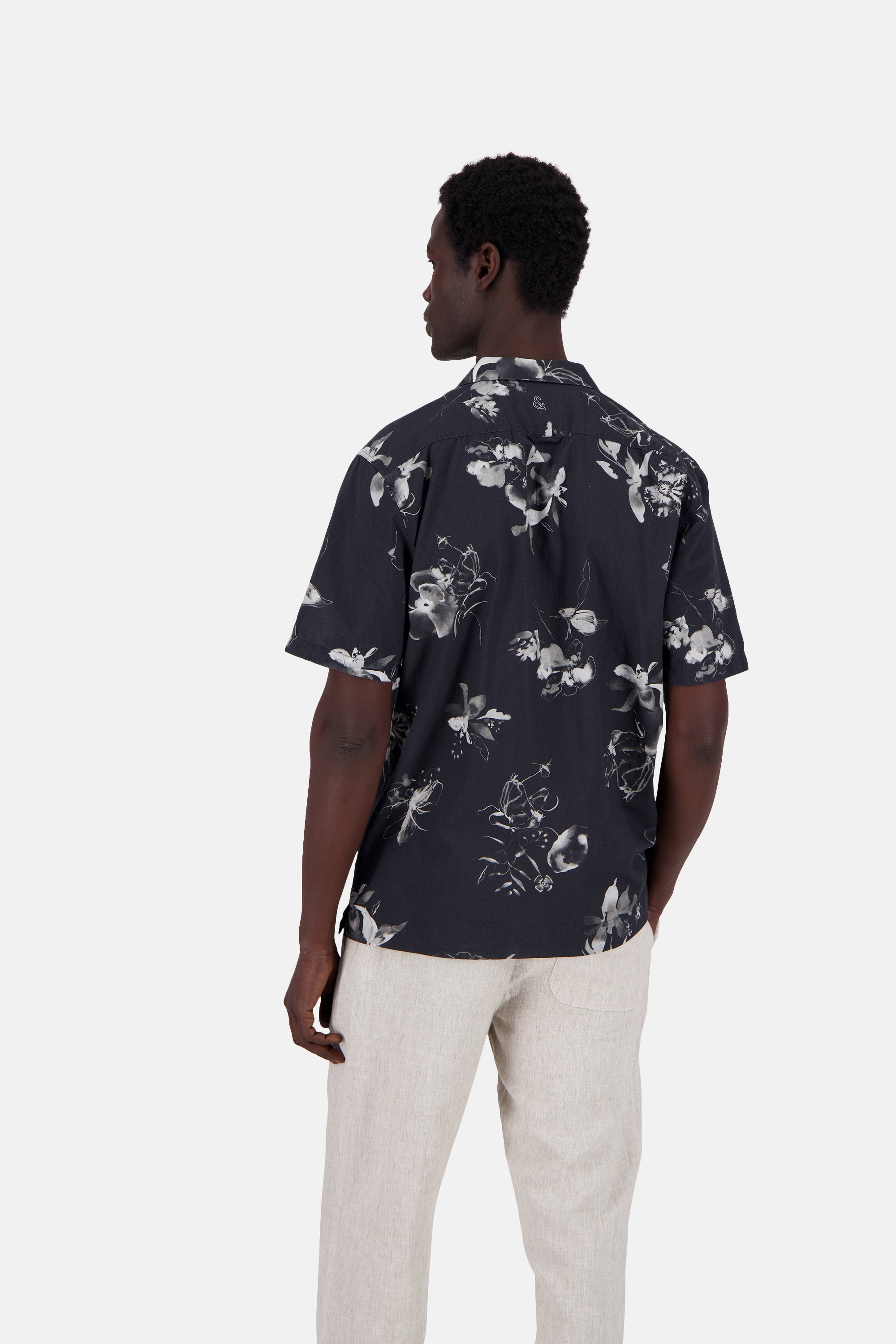 Shirt-Printed in Smoke Black Hemden Colours and Sons