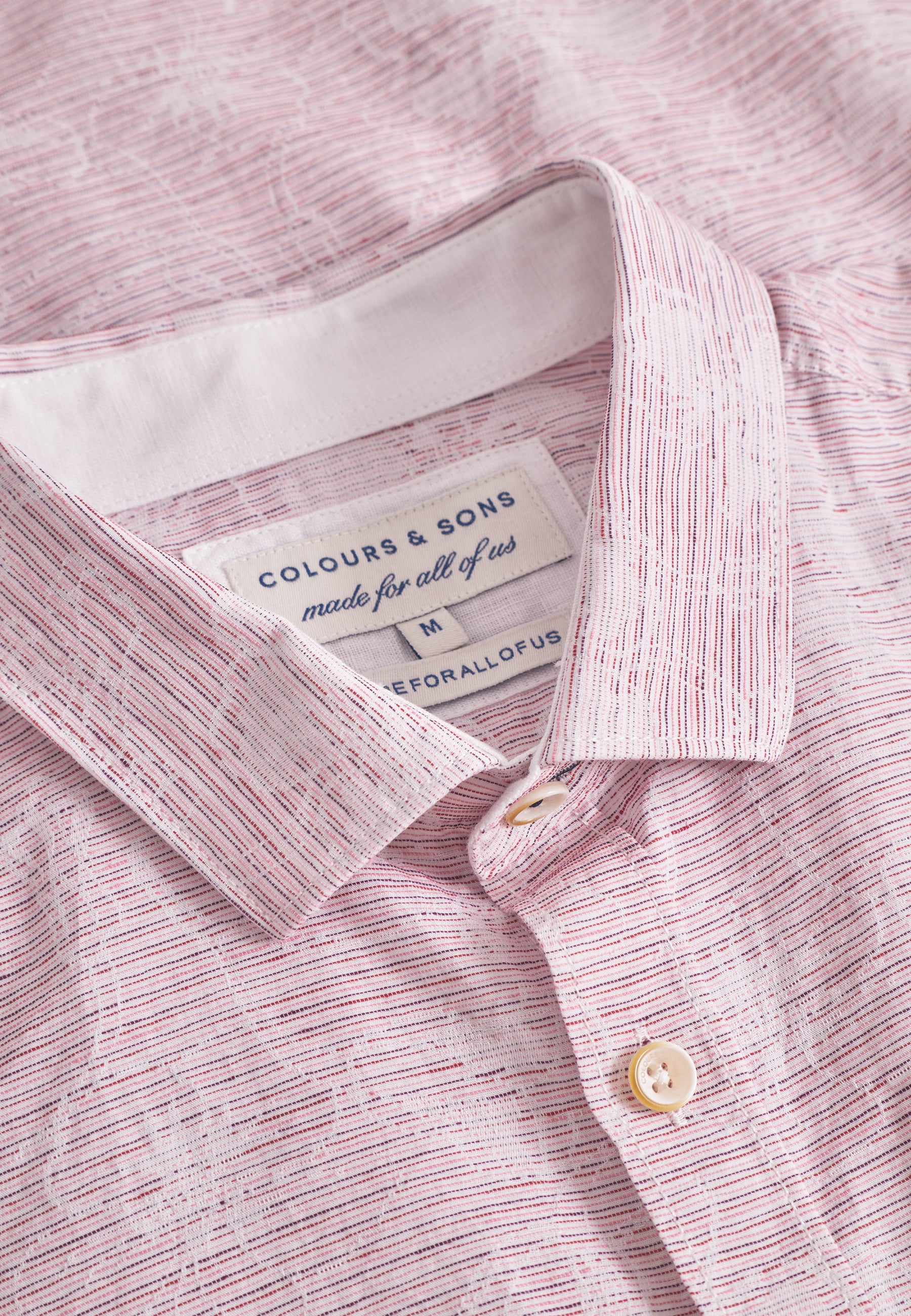 Shirt-Jacquard Flowers in Blurred Orchids Hemden Colours and Sons