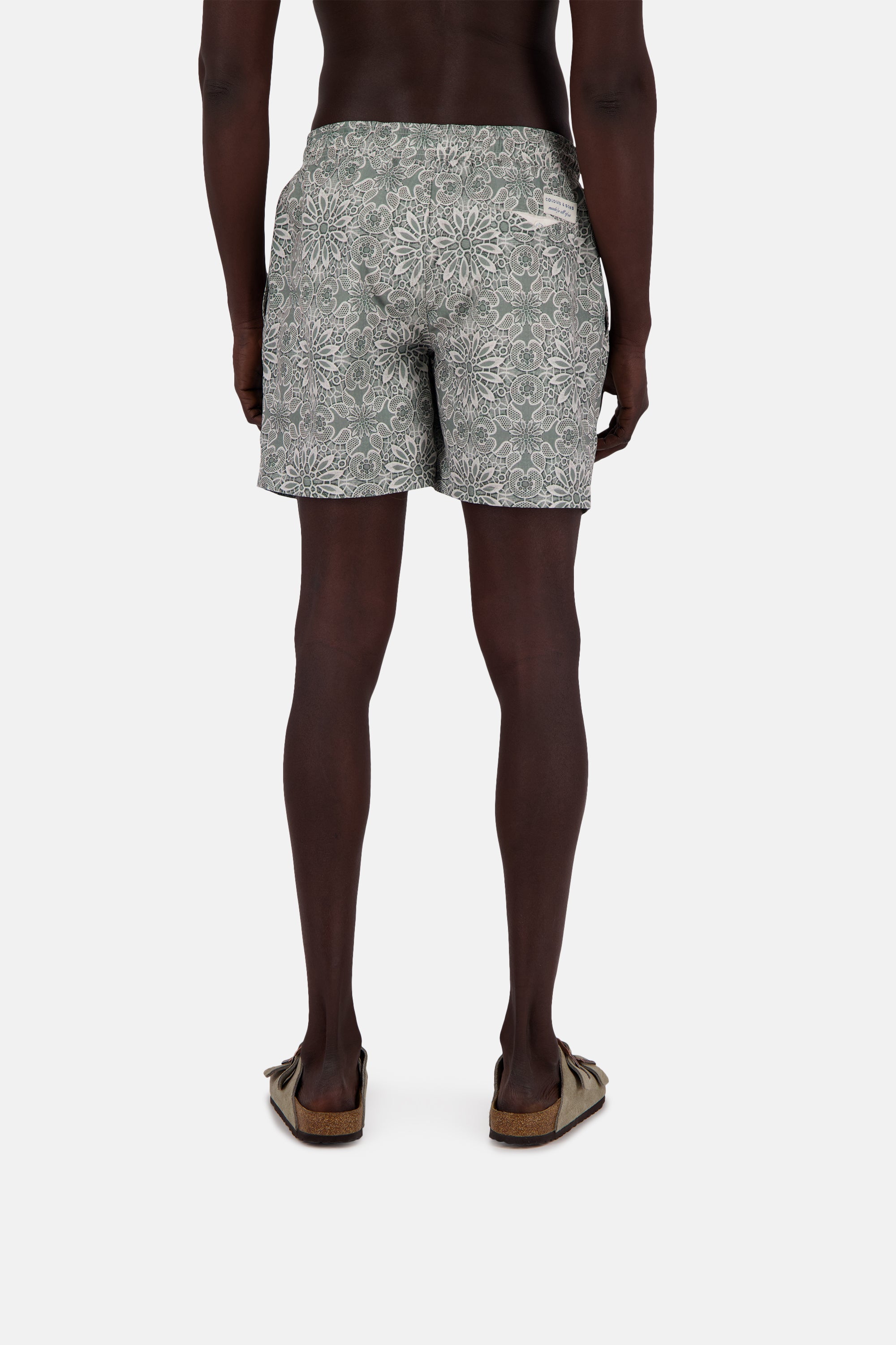 Swimshorts-Printed in Japanese Tile Badehosen Colours and Sons