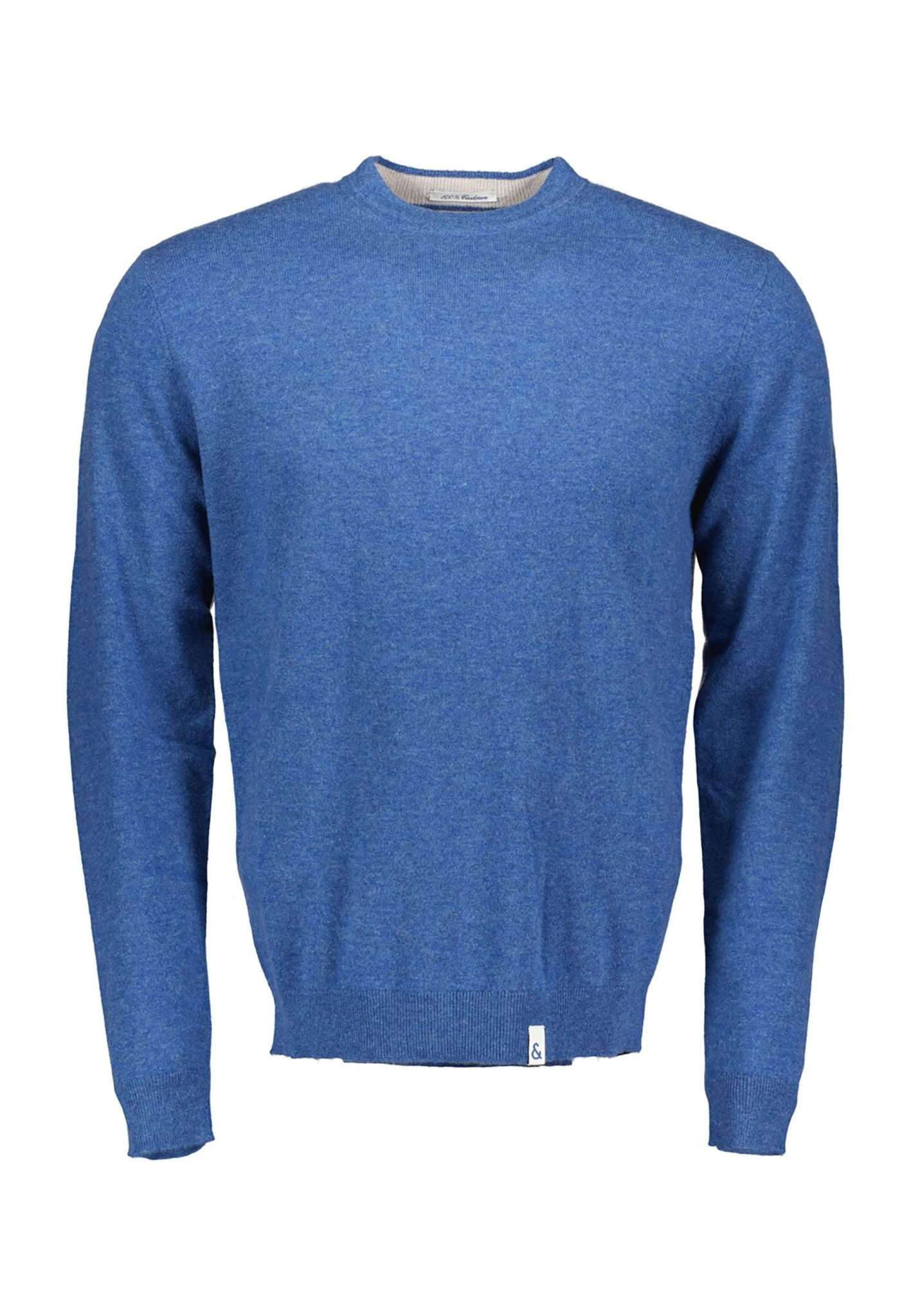Roundneck-Cashmere in Denim Pullover Colours and Sons