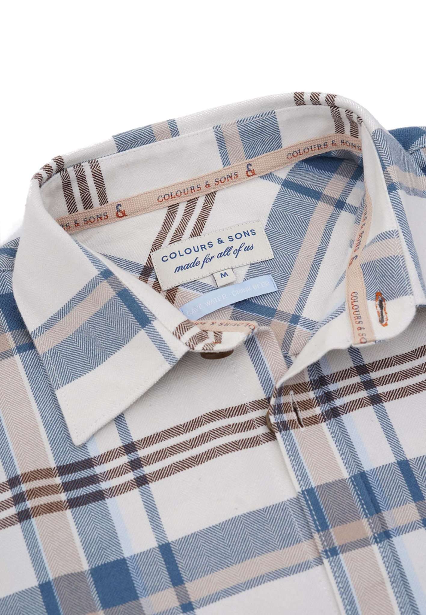 Shirt-Check in Denim Check Hemden Colours and Sons
