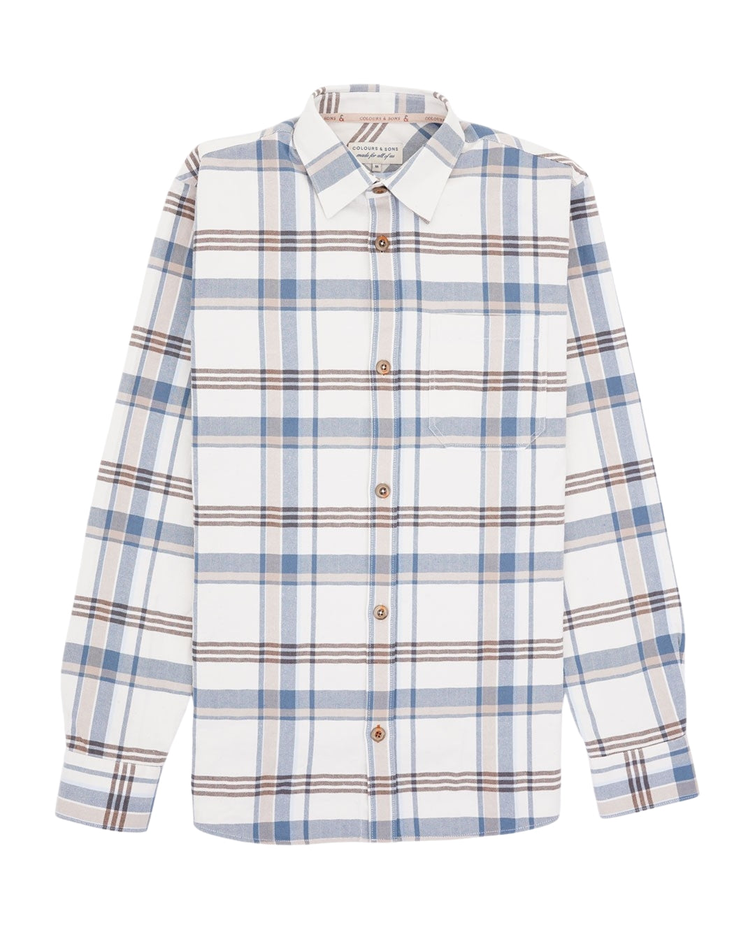 Shirt-Check in Denim Check Hemden Colours and Sons