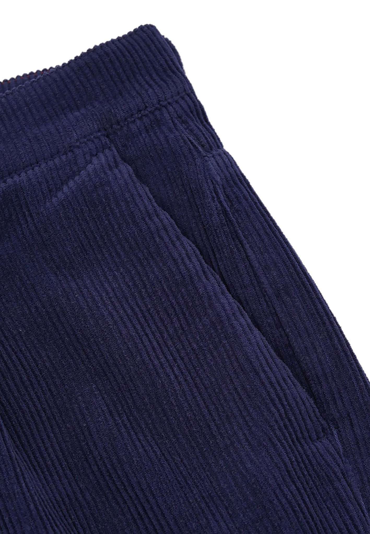 Pants-Corduroy in Navy Hosen Colours and Sons   