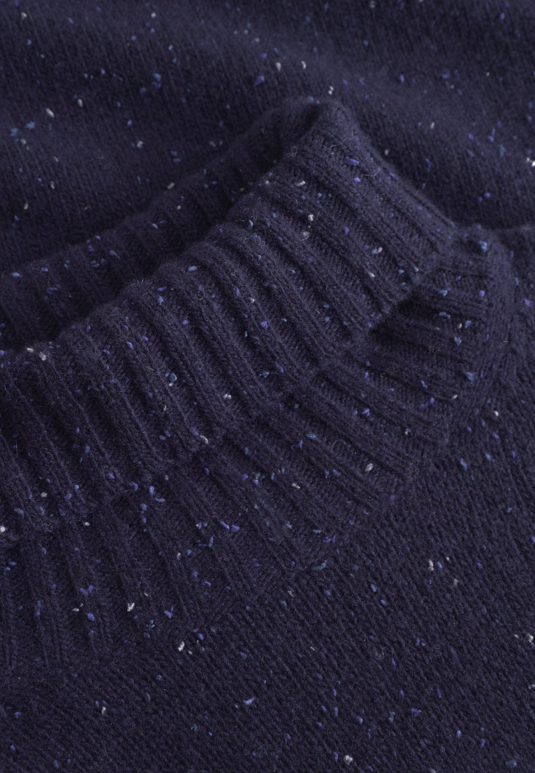 Turtleneck Donegal in Navy Pullover Colours and Sons