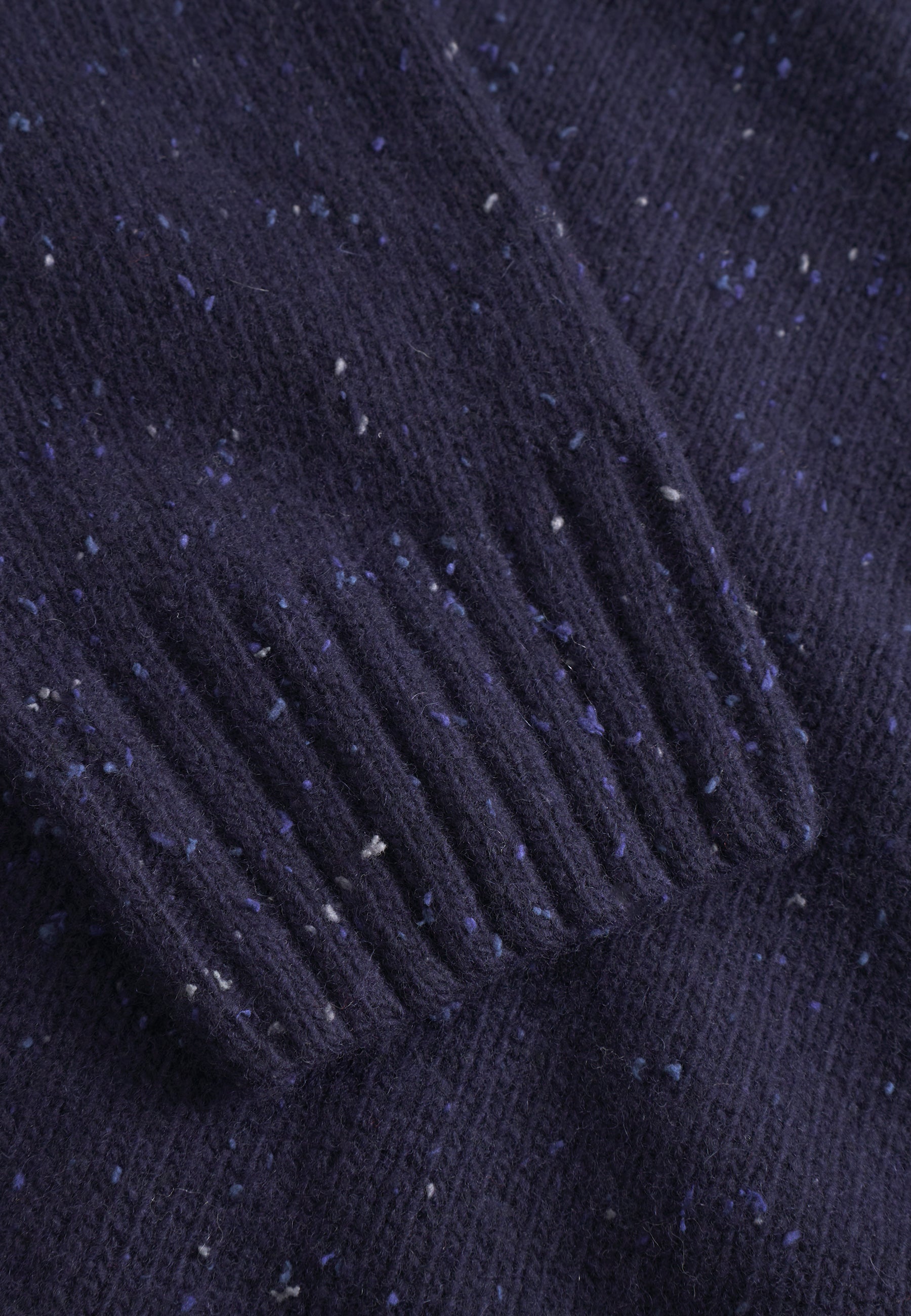 Turtleneck Donegal in Navy Pullover Colours and Sons