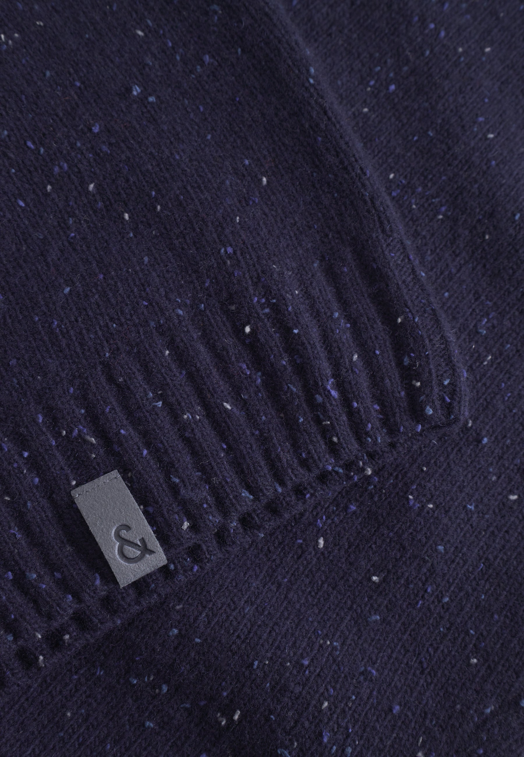 Turtleneck Donegal in Navy Pullover Colours and Sons