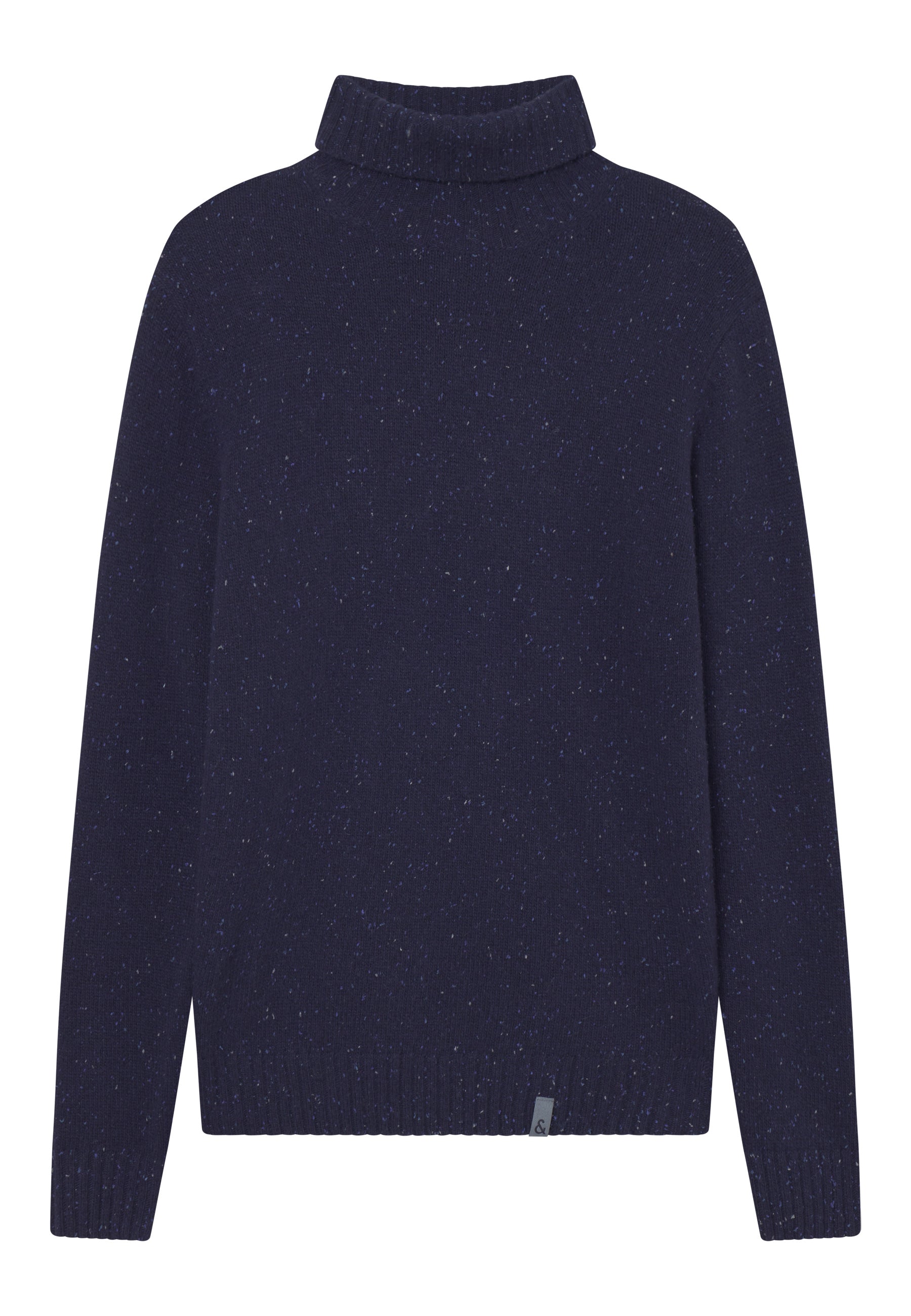 Turtleneck Donegal in Navy Pullover Colours and Sons